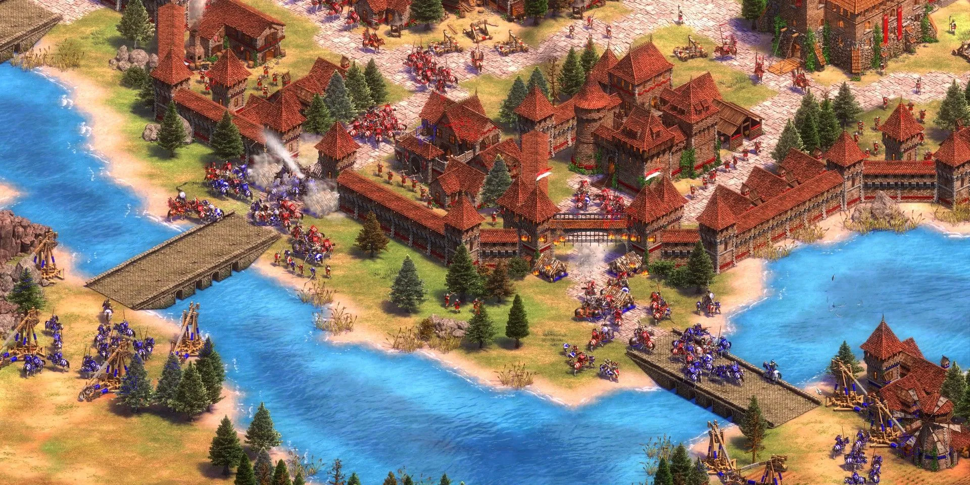Một trận công thành kinh điển trong Age of Empires II Definitive Edition