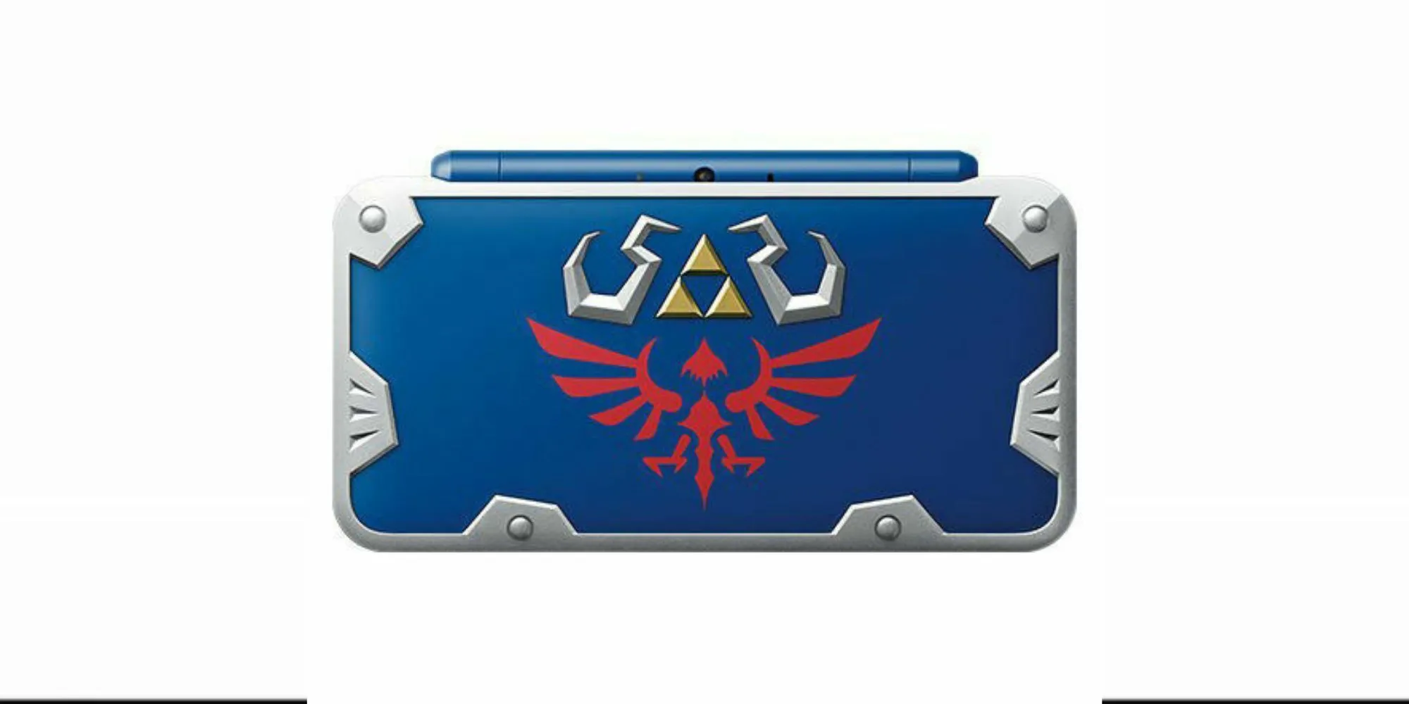New Nintendo 2DS XL phiên bản Hylian Shield đặc biệt với thiết kế gập độc đáo