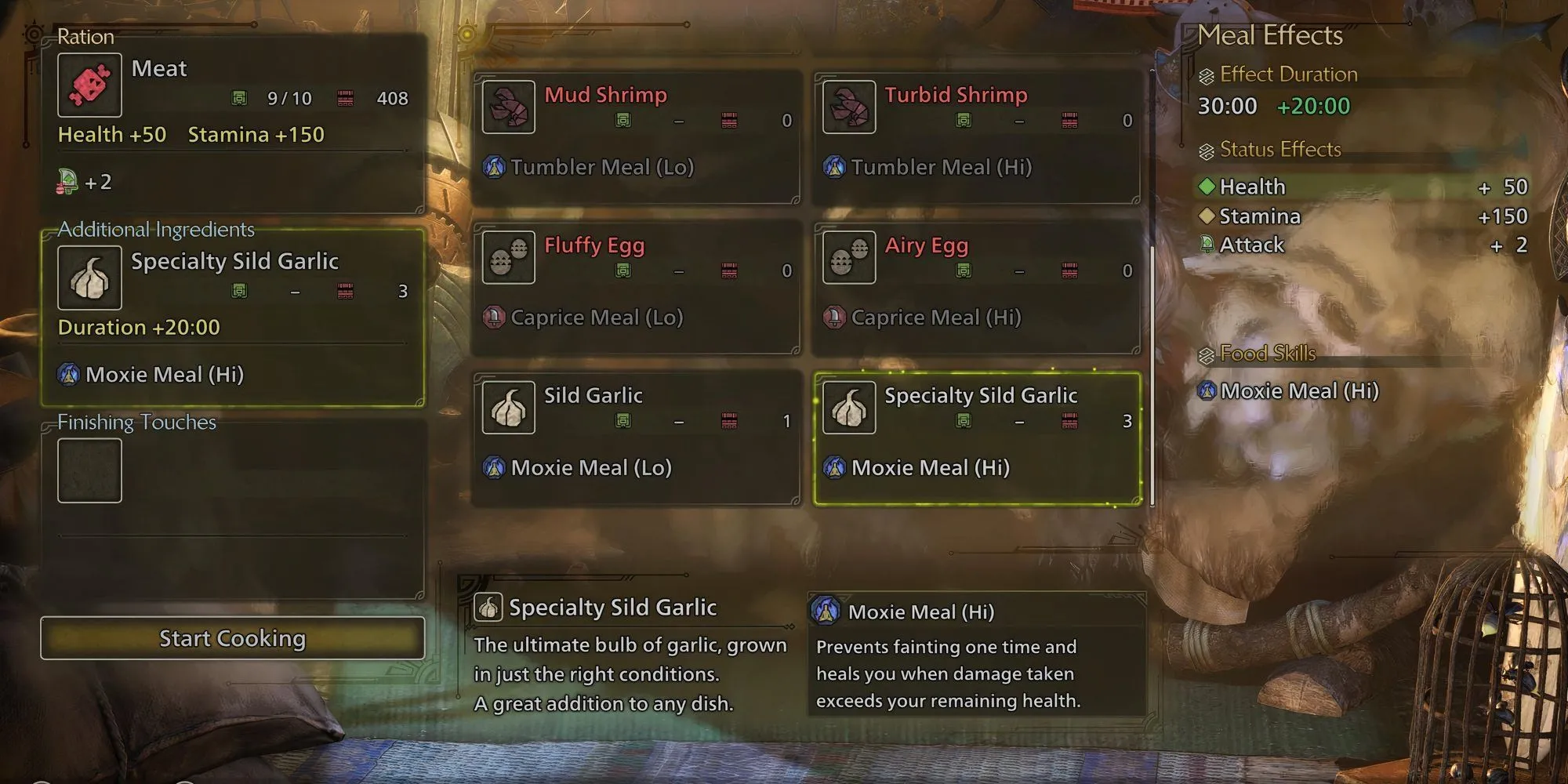 Nguyên liệu bổ sung trong Monster Hunter Wilds giúp tăng cường kỹ năng cho thợ săn