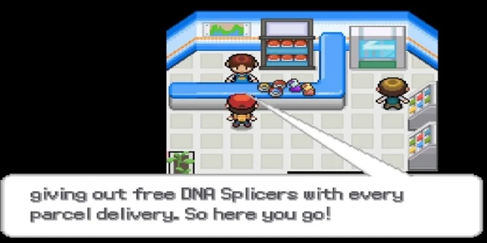 Nhận DNA Splicer đầu tiên tại Viridian City trong Pokemon Infinite Fusion