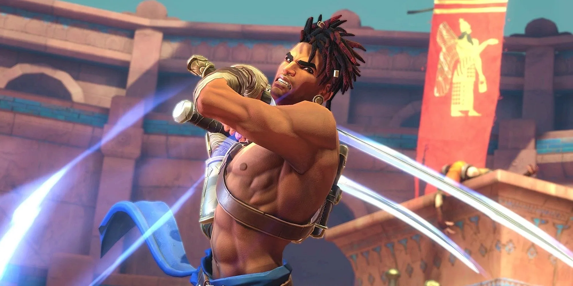 Nhân vật chính Sargon trong game Prince of Persia The Lost Crown với đồ họa ấn tượng