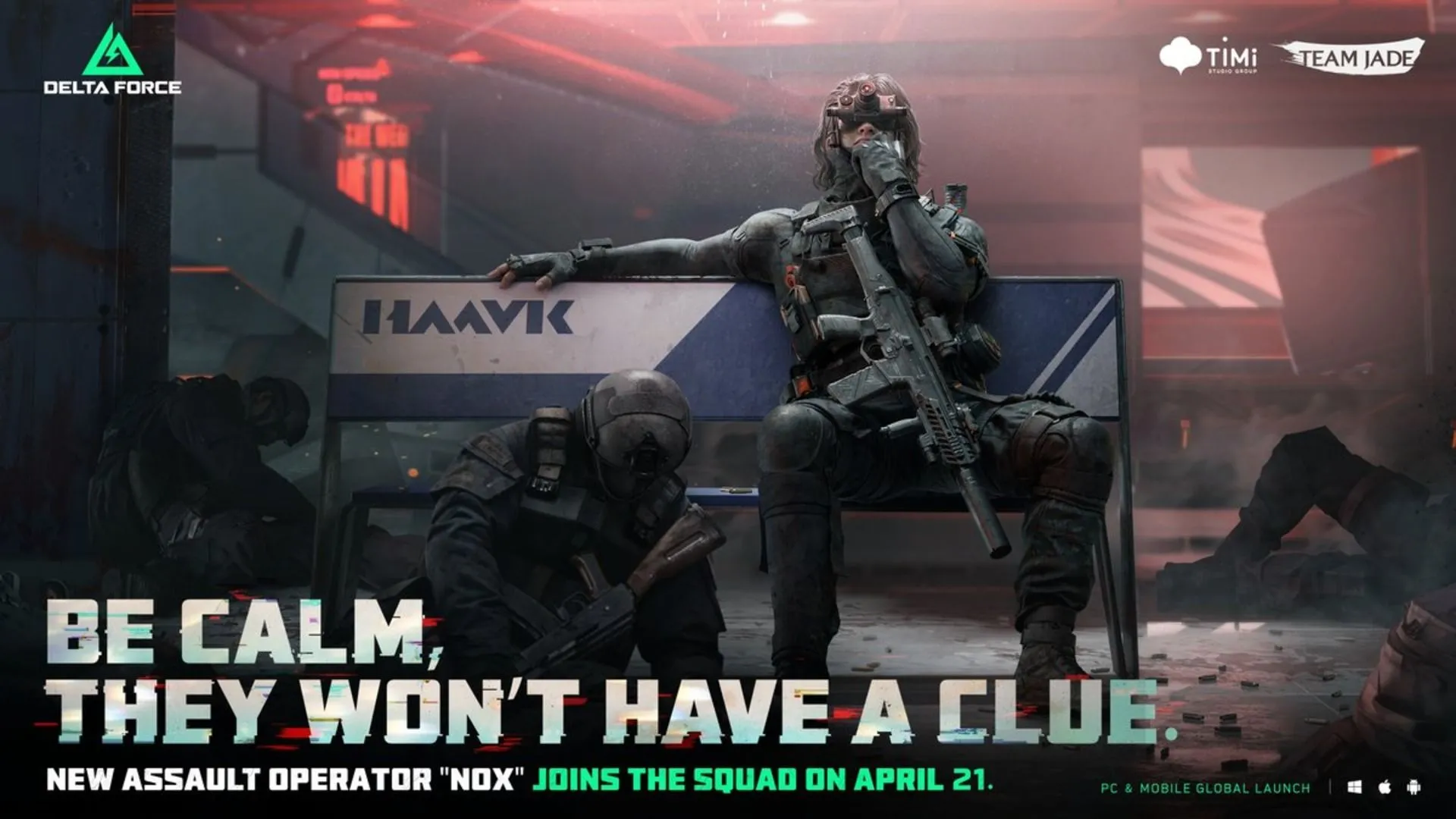 Operator Nox mới trong Delta Force mùa giải Eclipse Vigil