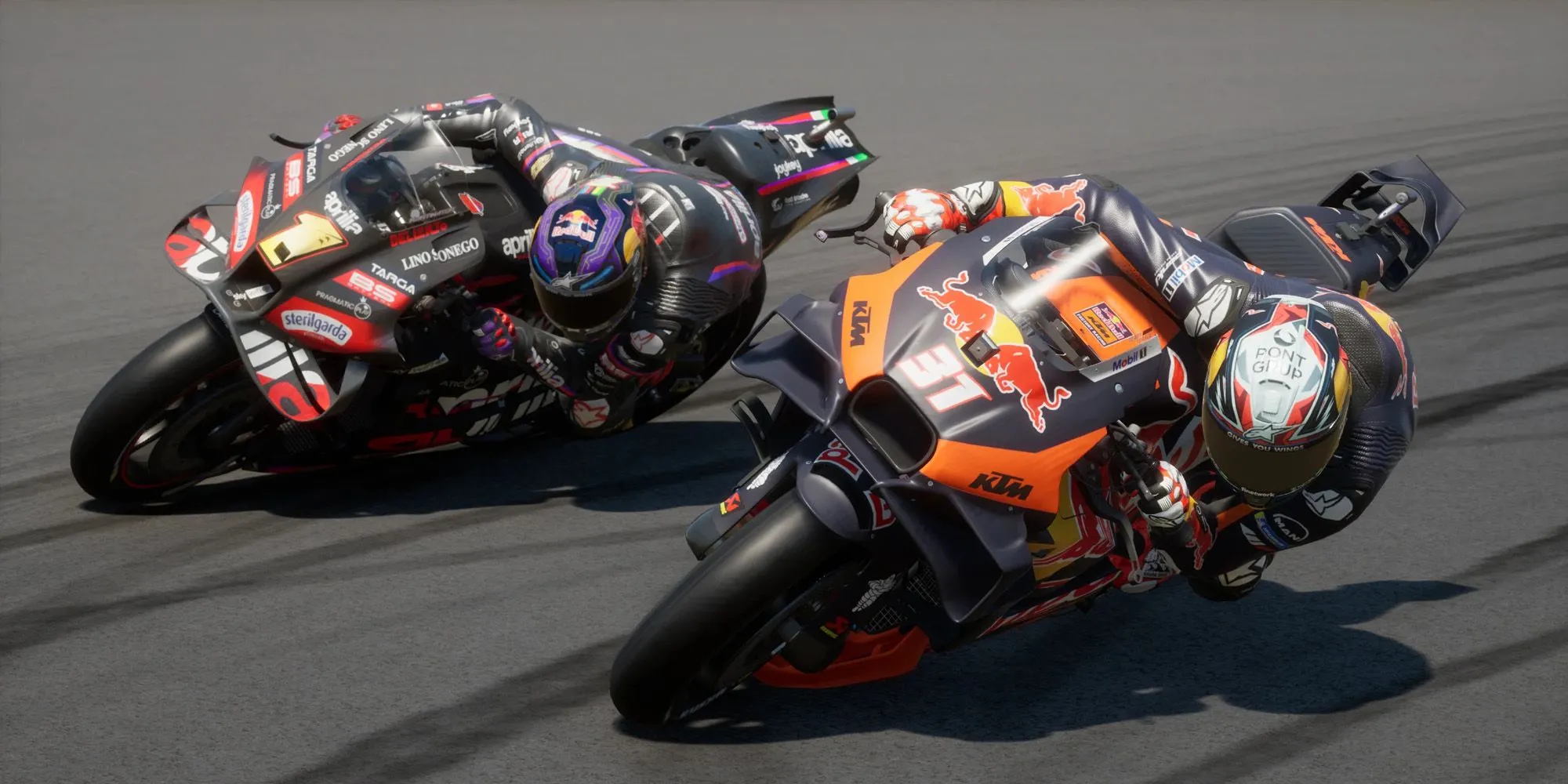 Pha cạnh tranh sát sao giữa các tay đua trong MotoGP 25