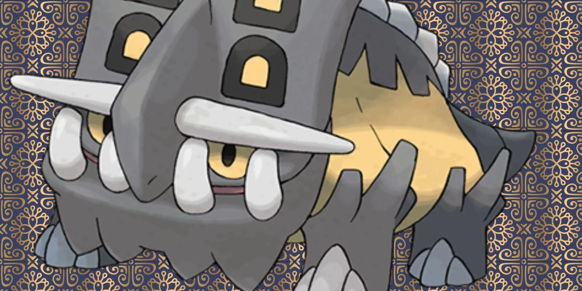 Pokémon Bastiodon với khuôn mặt pháo đài kiên cố