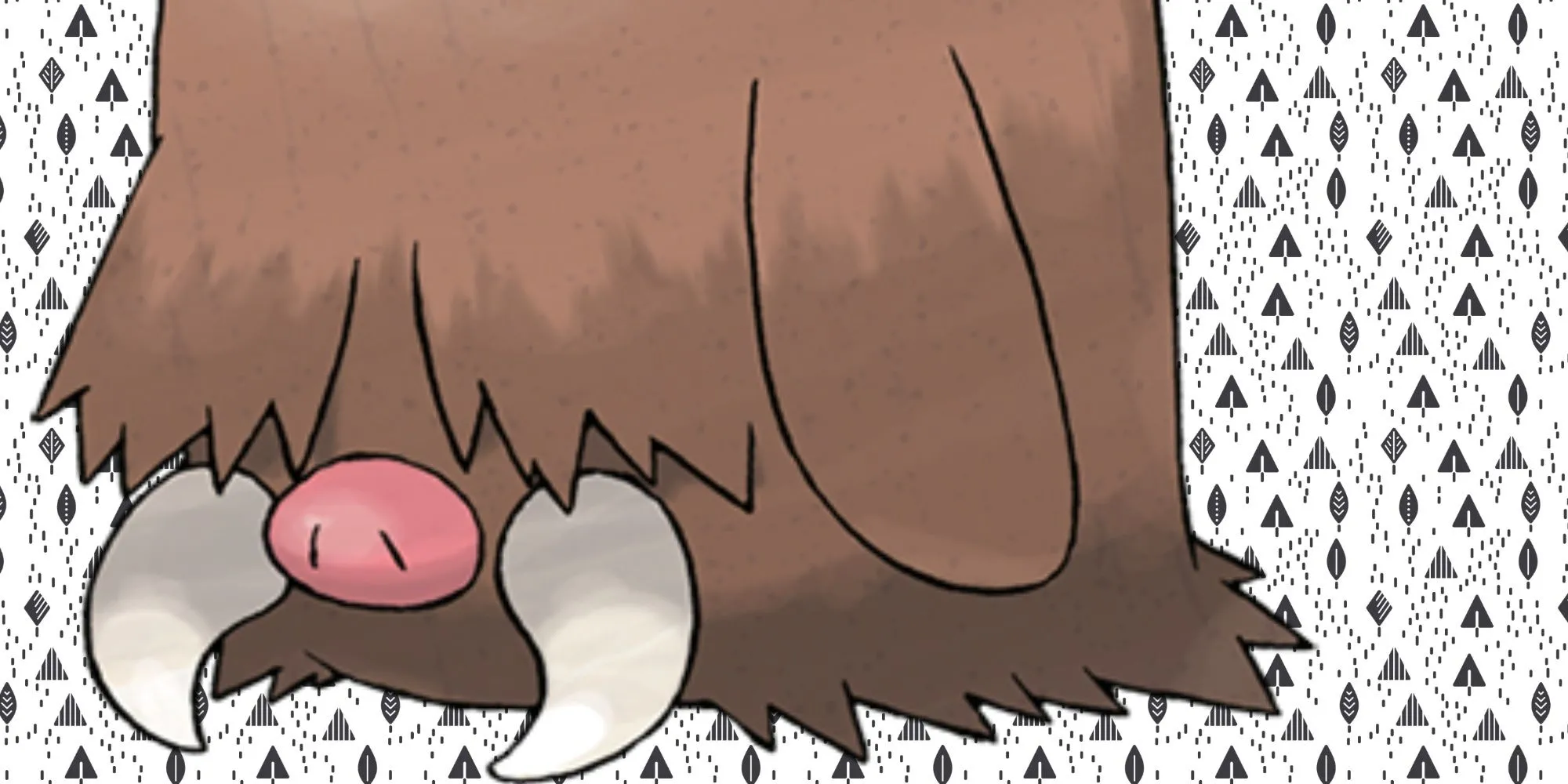 Pokémon Piloswine lông lá với cặp ngà cong