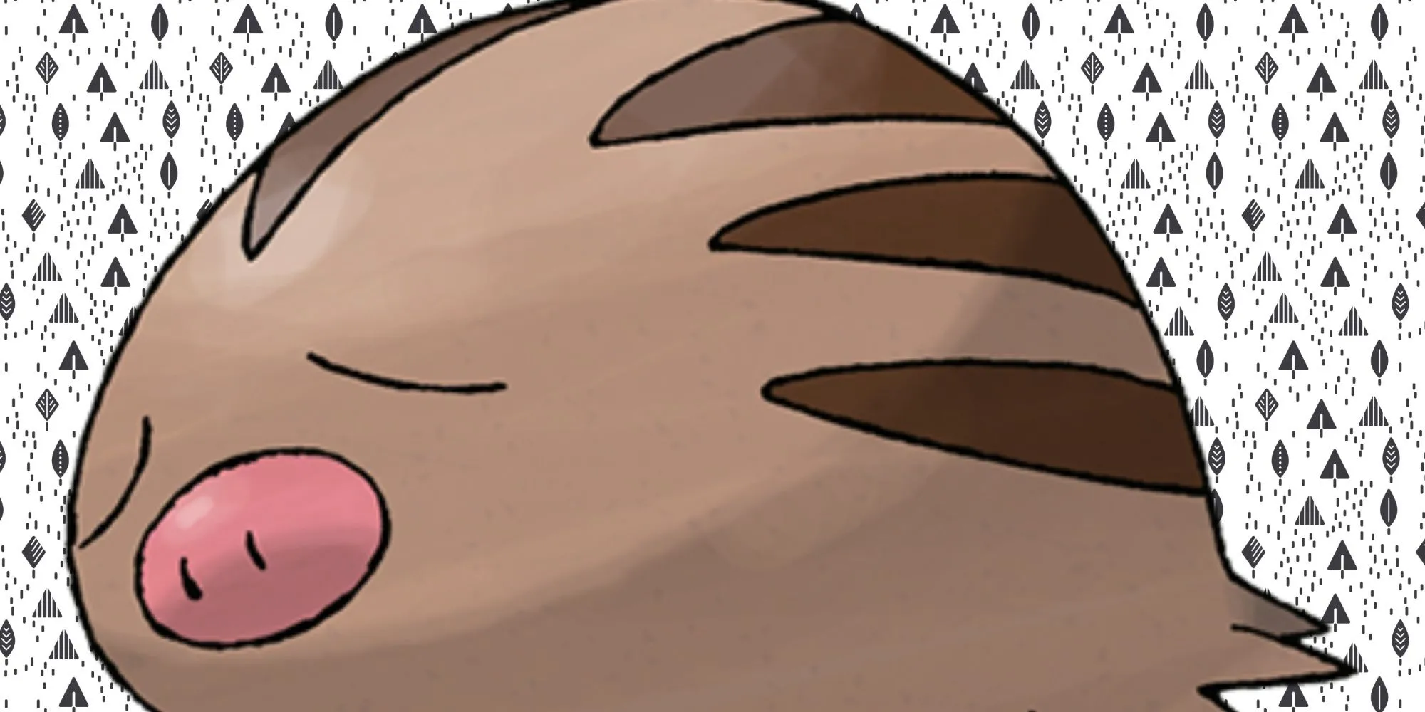 Pokémon Swinub hệ Băng/Đất nhỏ nhắn dễ thương