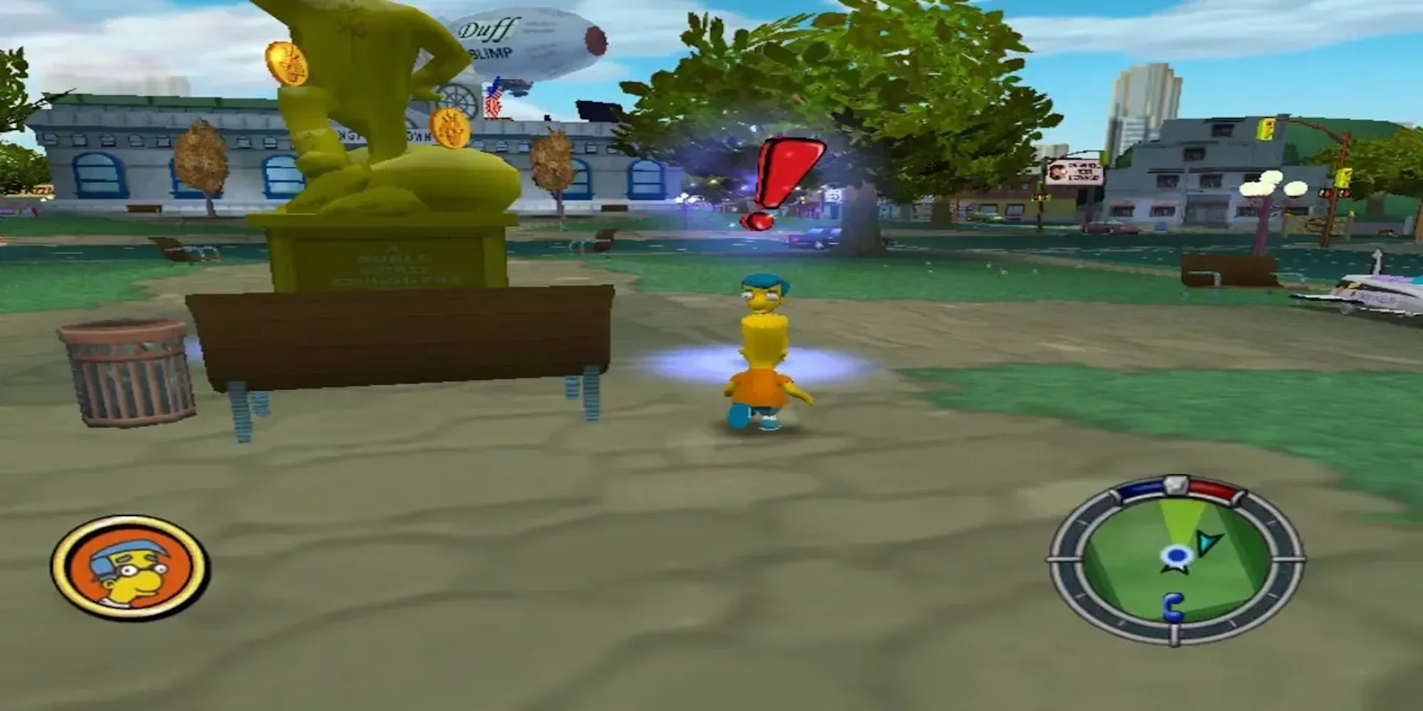 The Simpsons Hit &amp; Run trò chơi hành động lái xe vui nhộn nhưng đầy thử thách