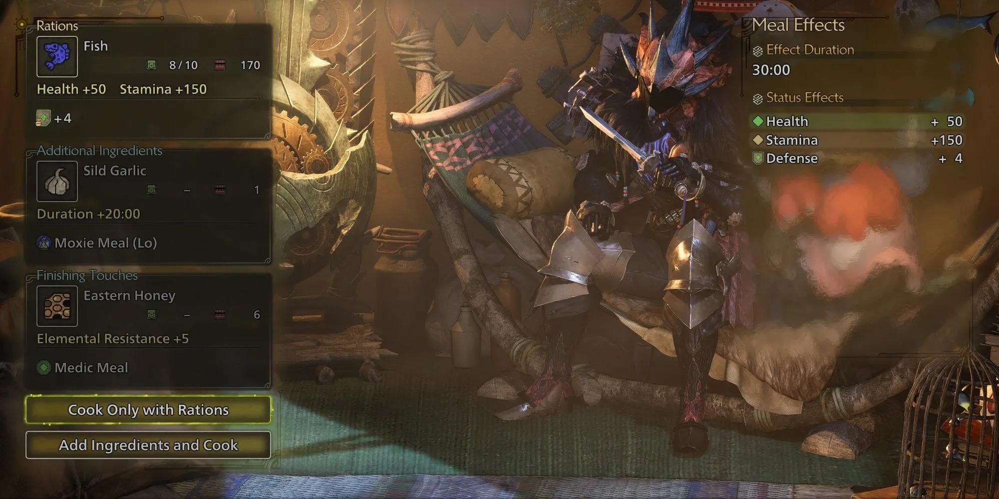 Xu Wu Monster Hunter Wilds: Toàn Tập Cách Chinh Phục Quái Vật Bạch Tuộc 1 Thợ săn chuẩn bị vật phẩm và trang bị trước khi đối đầu Xu Wu trong Monster Hunter Wilds