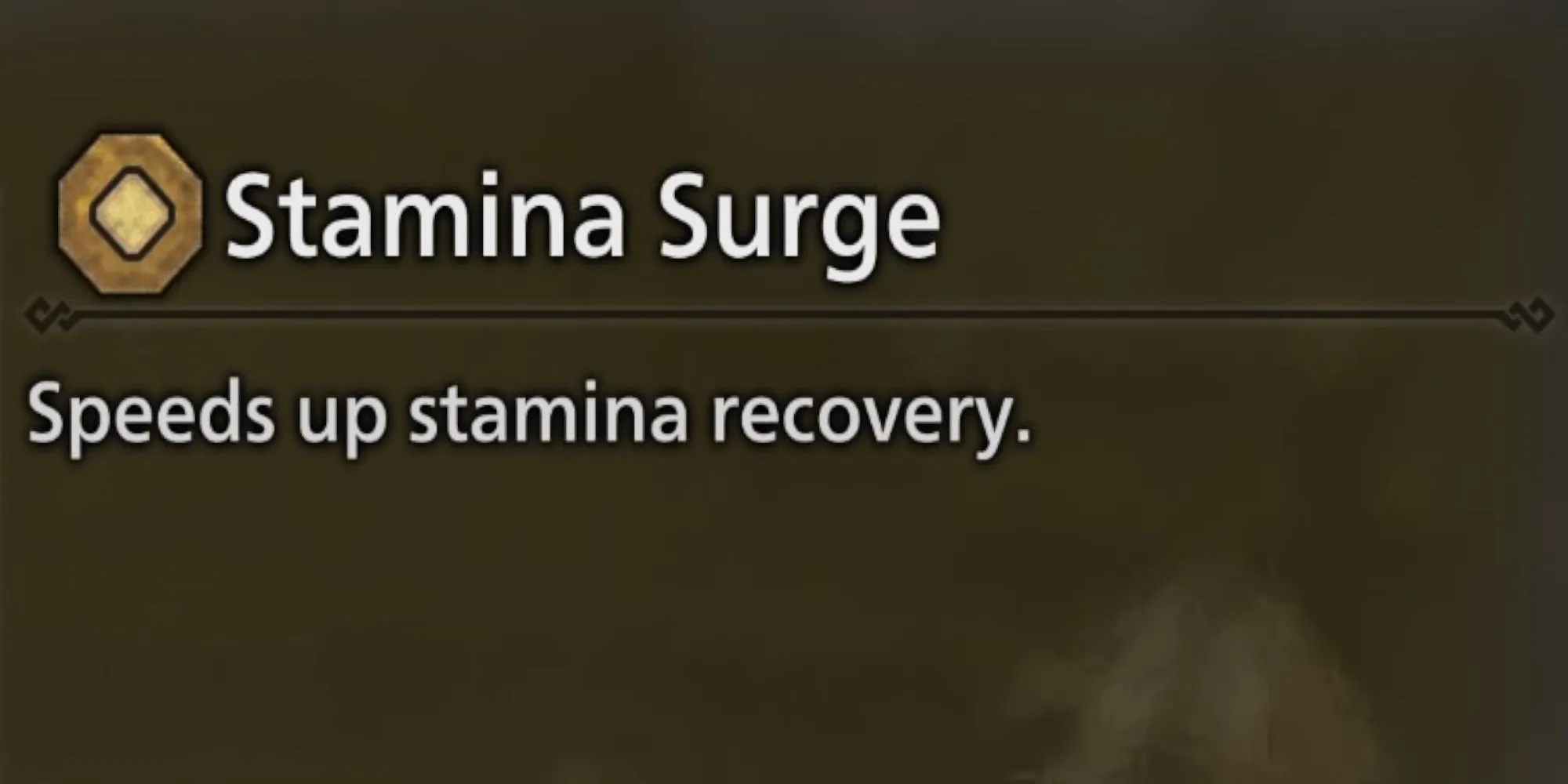 Thợ săn đang nghỉ ngơi hồi thể lực trong Monster Hunter Wilds với kỹ năng Stamina Surge