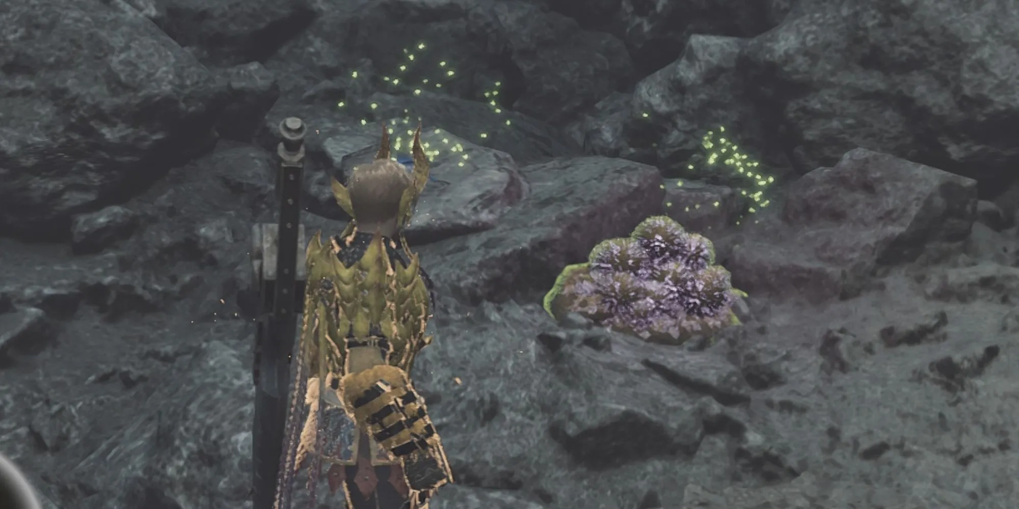 Thợ săn sử dụng Brightmoss để bắn hạ quái vật bay trong Monster Hunter Wilds