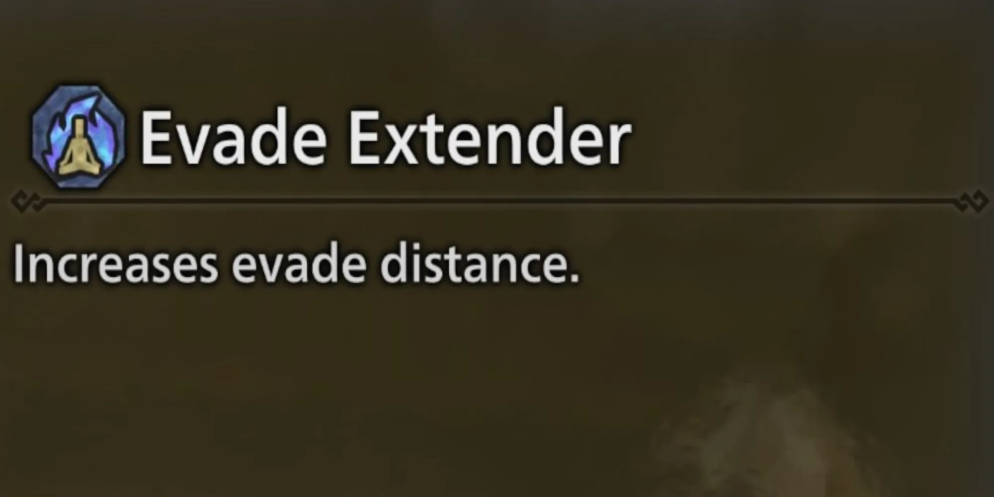 Thợ săn thực hiện cú né xa với kỹ năng Evade Extender trong Monster Hunter Wilds, tránh được vùng tấn công rộng