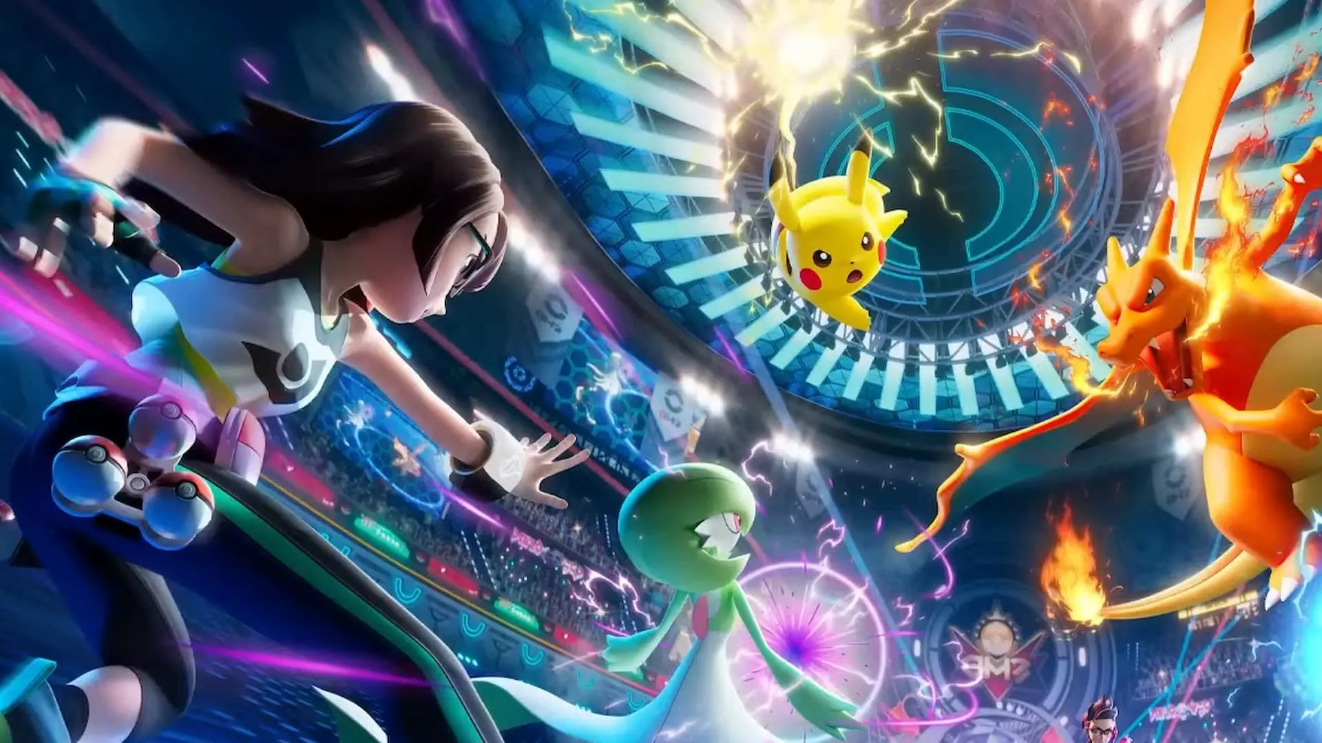 Trận chiến nảy lửa giữa Charizard và Pikachu trong Pokemon Champions
