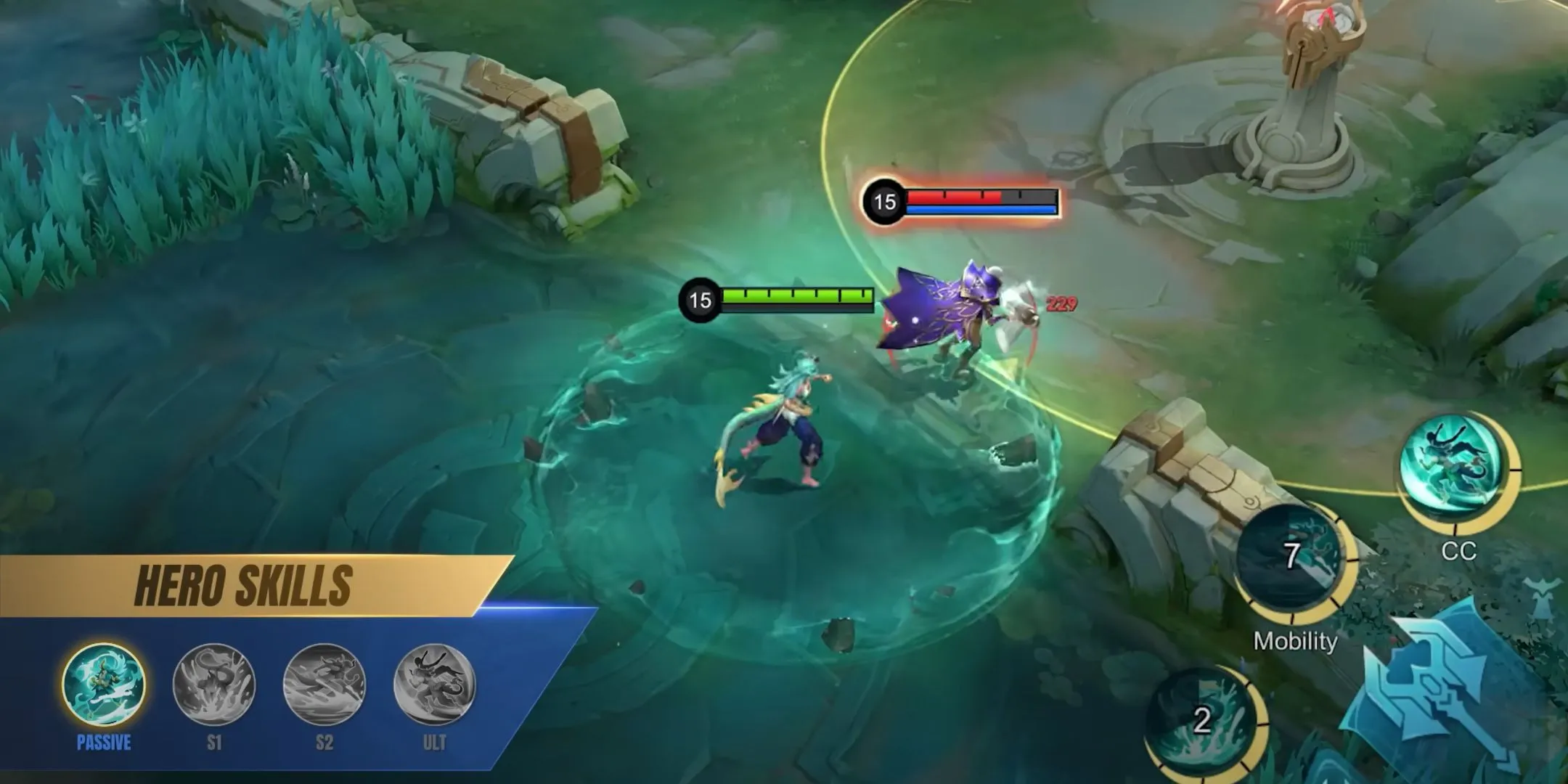 Tướng Kalea trong Mobile Legends Bang Bang thể hiện kỹ năng