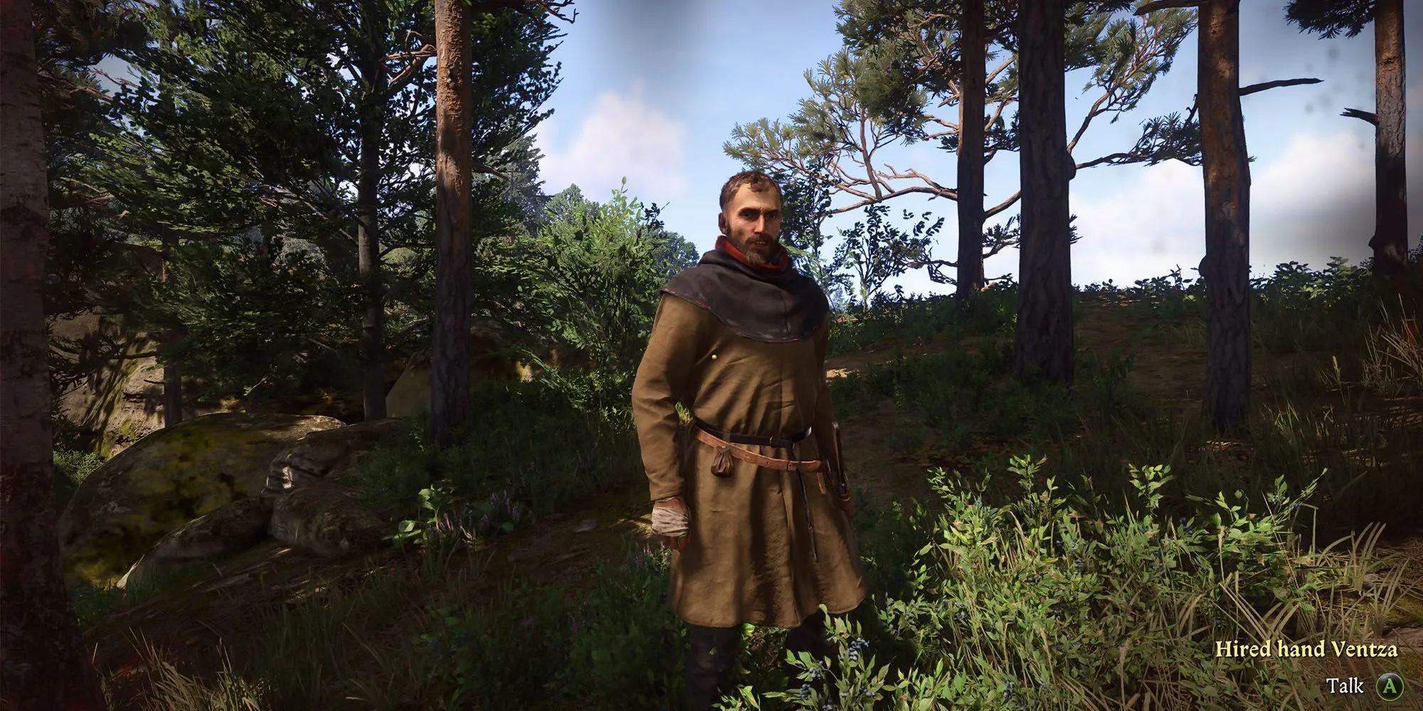 Vị trí của Ventza kẻ phản bội gần trại cướp trong Kingdom Come Deliverance 2