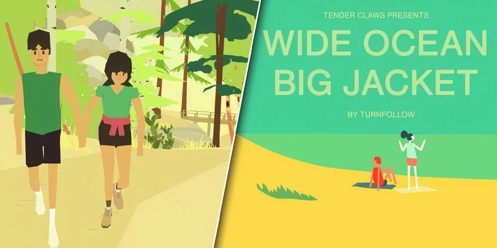 Wide Ocean Big Jacket - trải nghiệm game như một câu chuyện ngắn thư thái