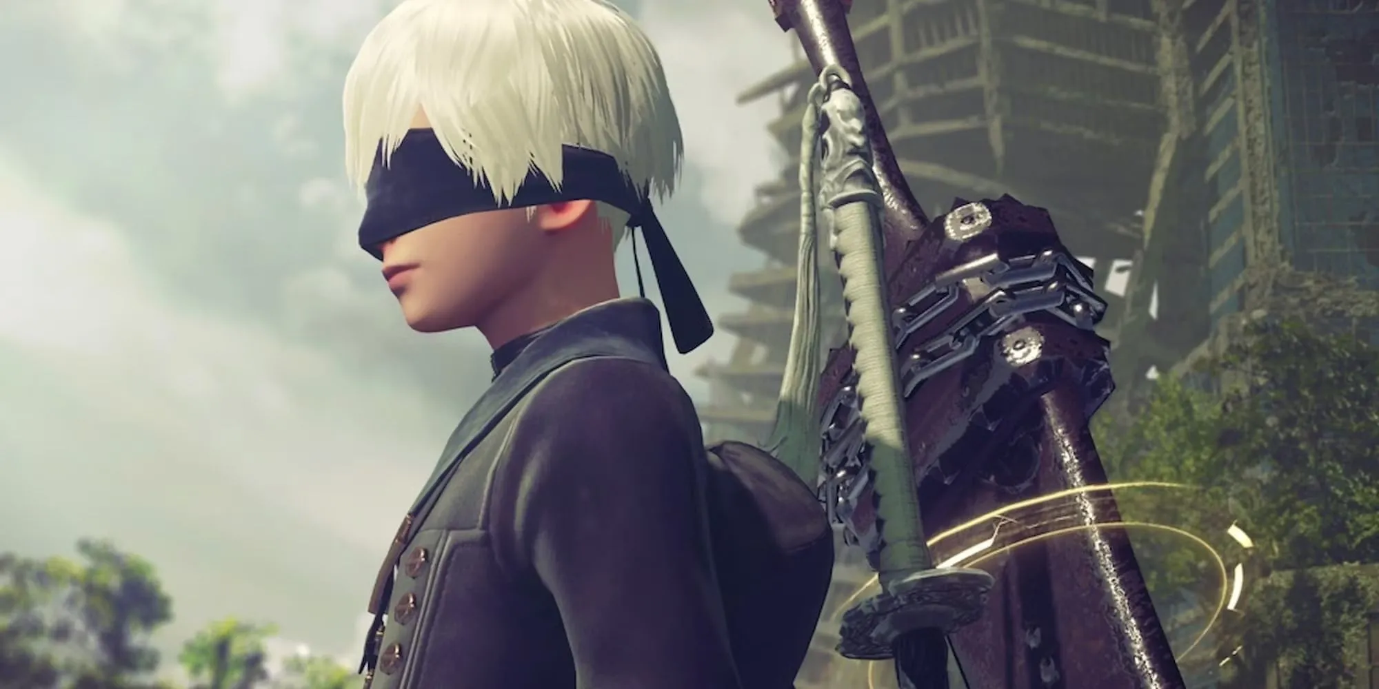 9S, người máy quét trong game NieR: Automata