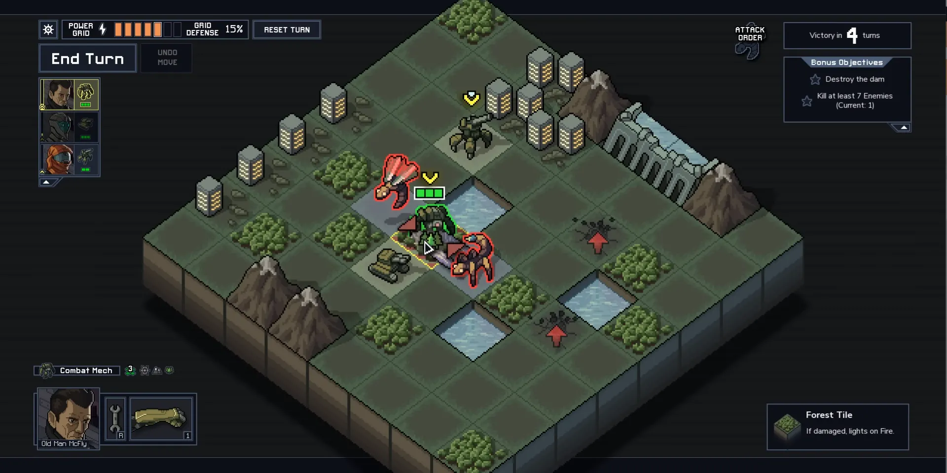 A mission showcased in Into The Breach