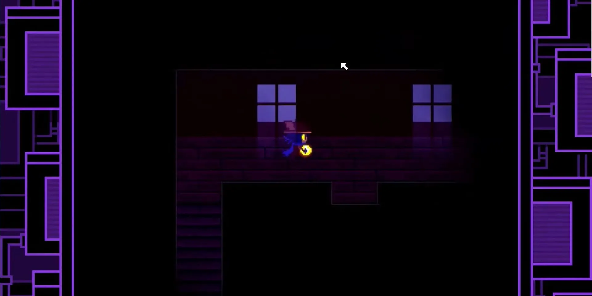 Ảnh chụp màn hình Oneshot, tại phân đoạn Tháp gần cuối game.