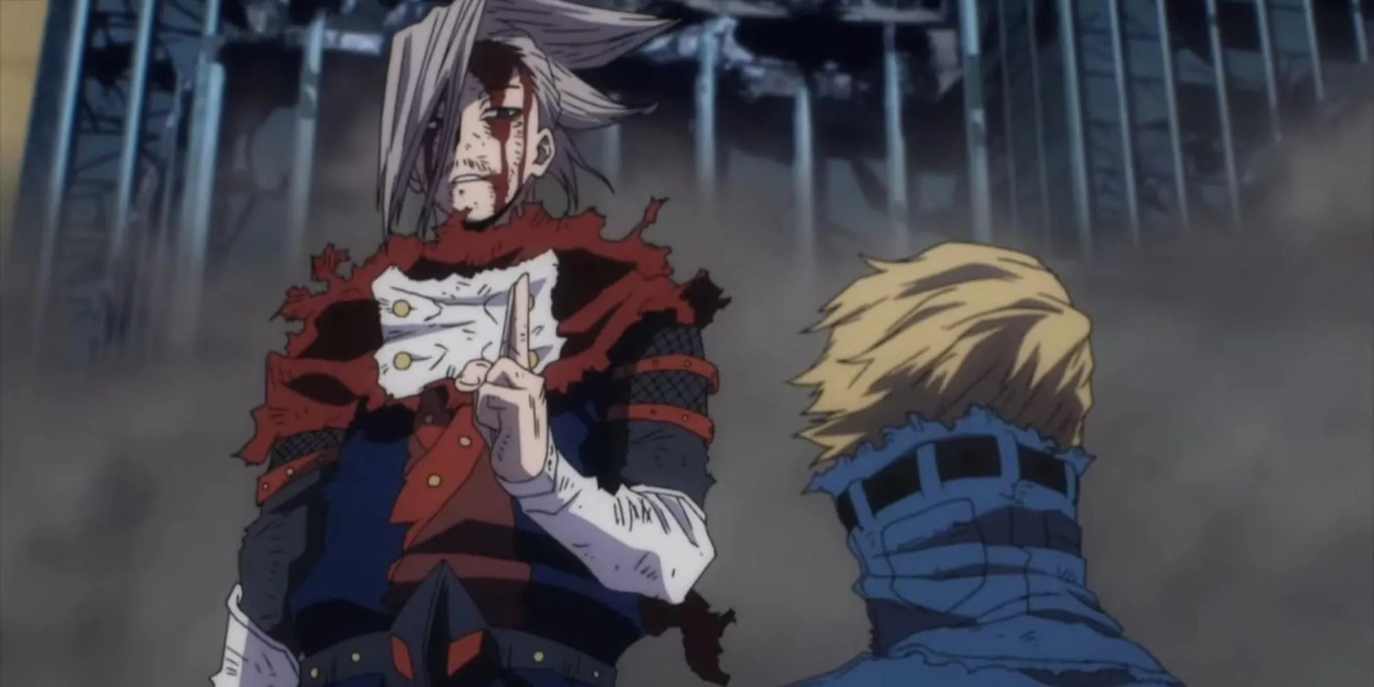 Anh hùng chuyên nghiệp Edgeshot với trang phục ninja đặc trưng trong My Hero Academia