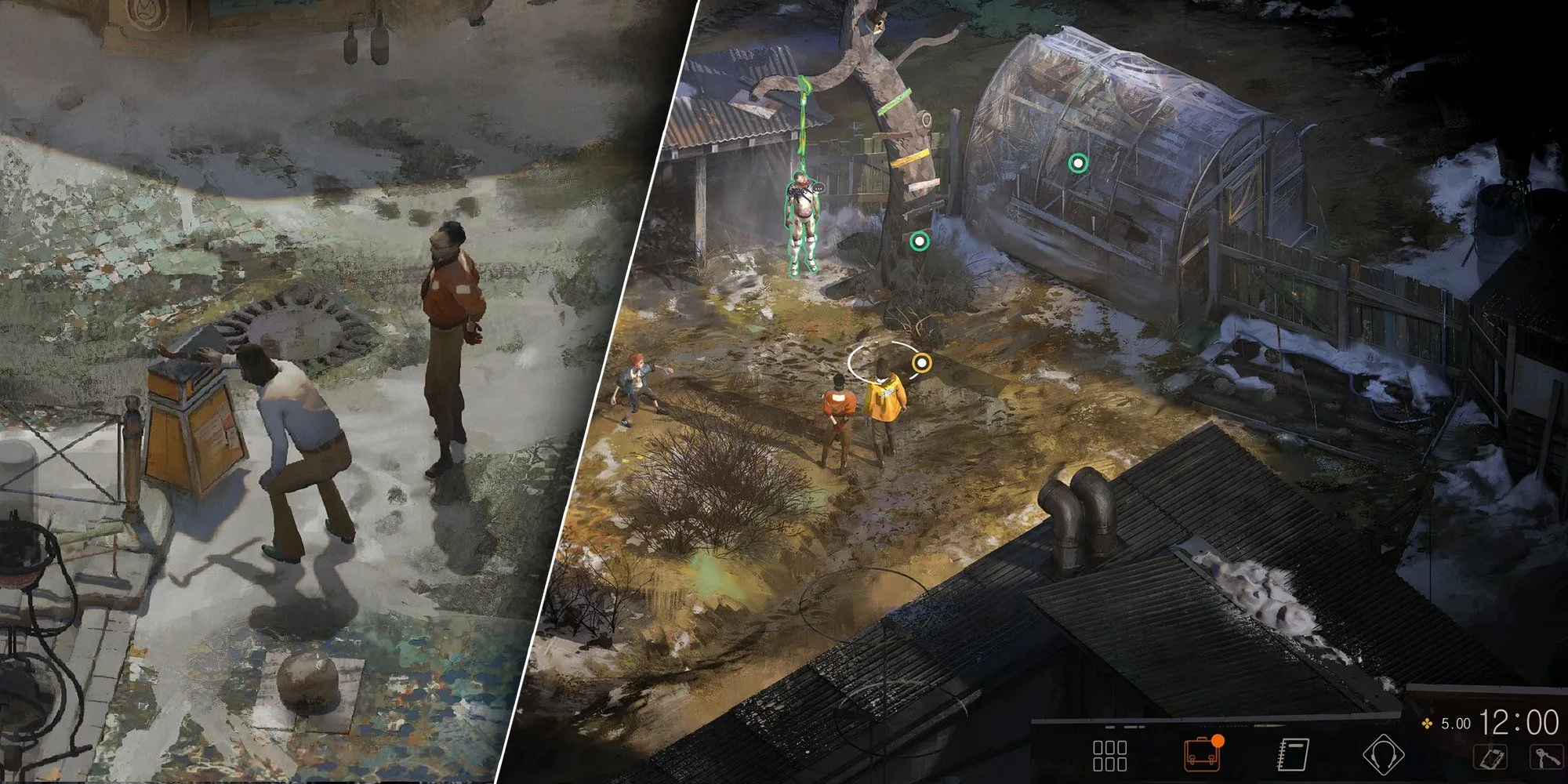 Ảnh minh họa game Disco Elysium, một game RPG độc đáo với nhân vật chính mất trí nhớ.