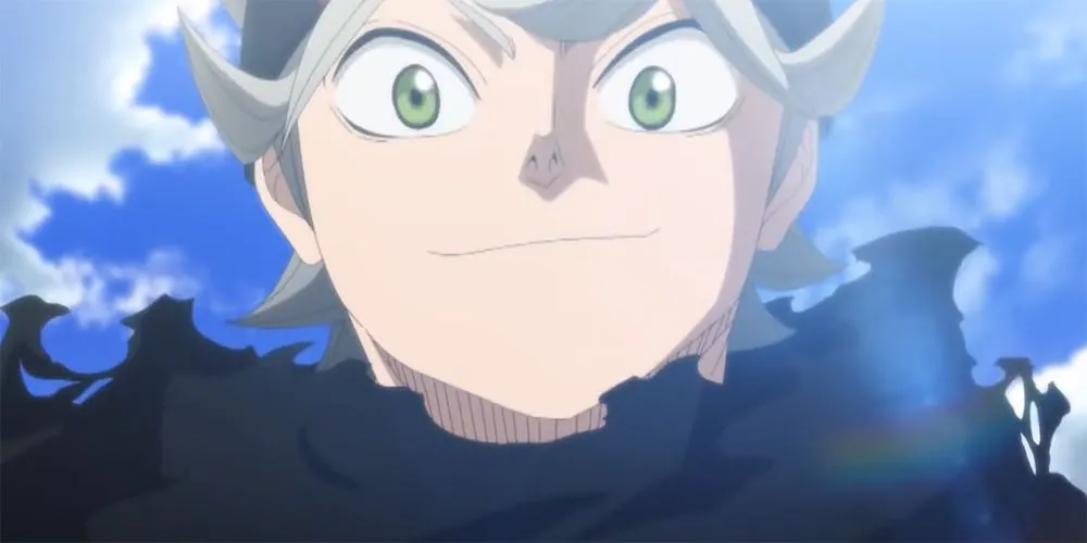 Asta mỉm cười, nhân vật chính của Black Clover