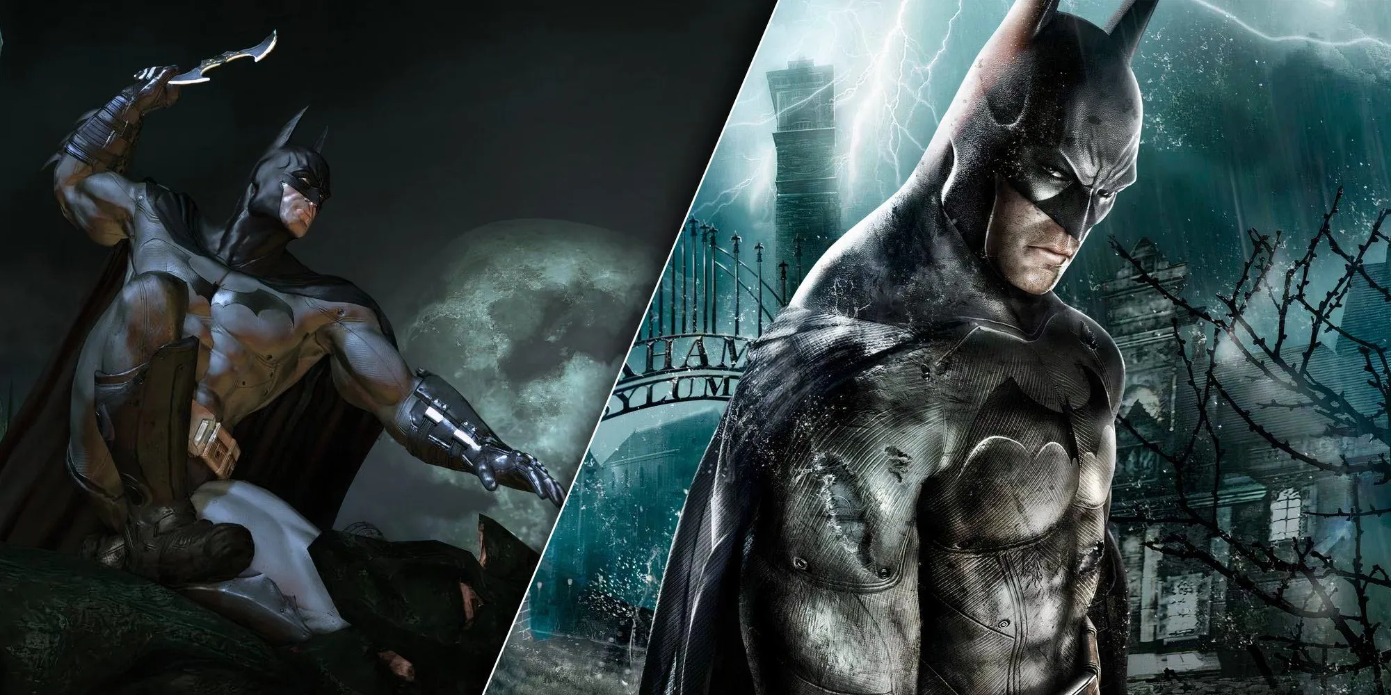 Batman chiến đấu trong bệnh viện Arkham ở tựa game PS3 hay Batman Arkham Asylum