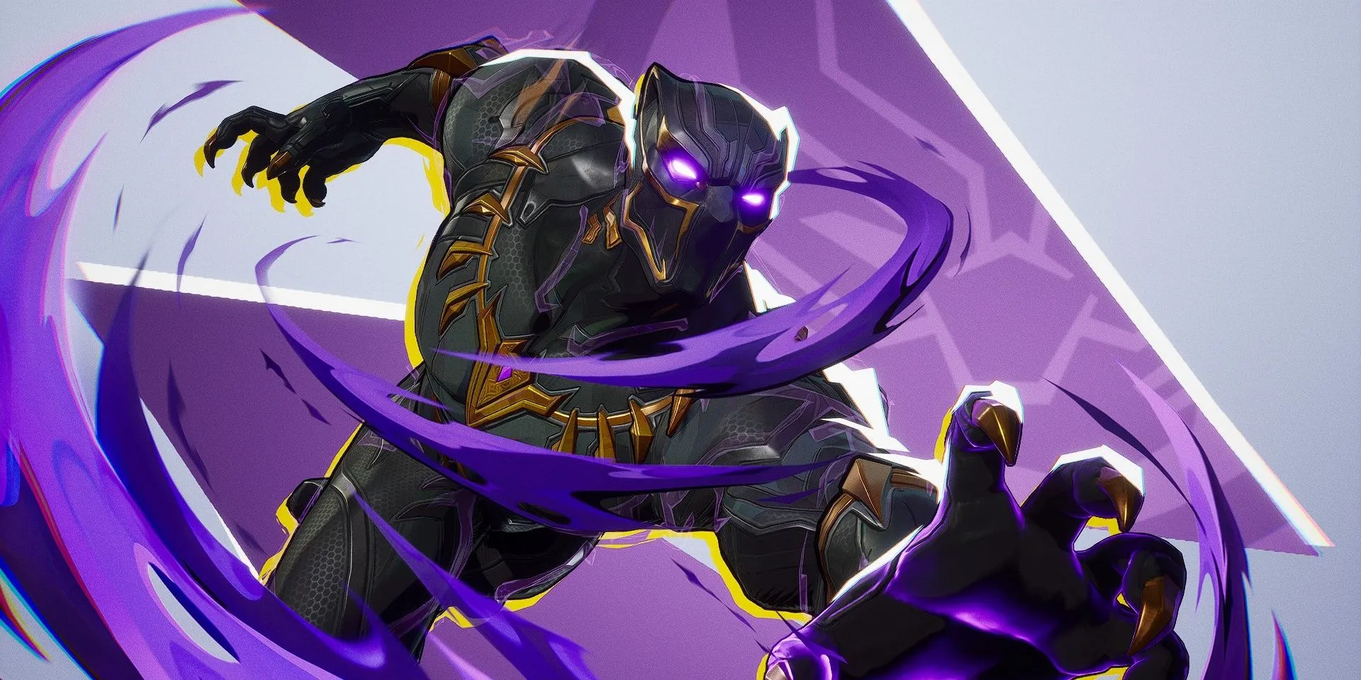Black Panther sử dụng móng vuốt Vibranium cận chiến trong Marvel Rivals