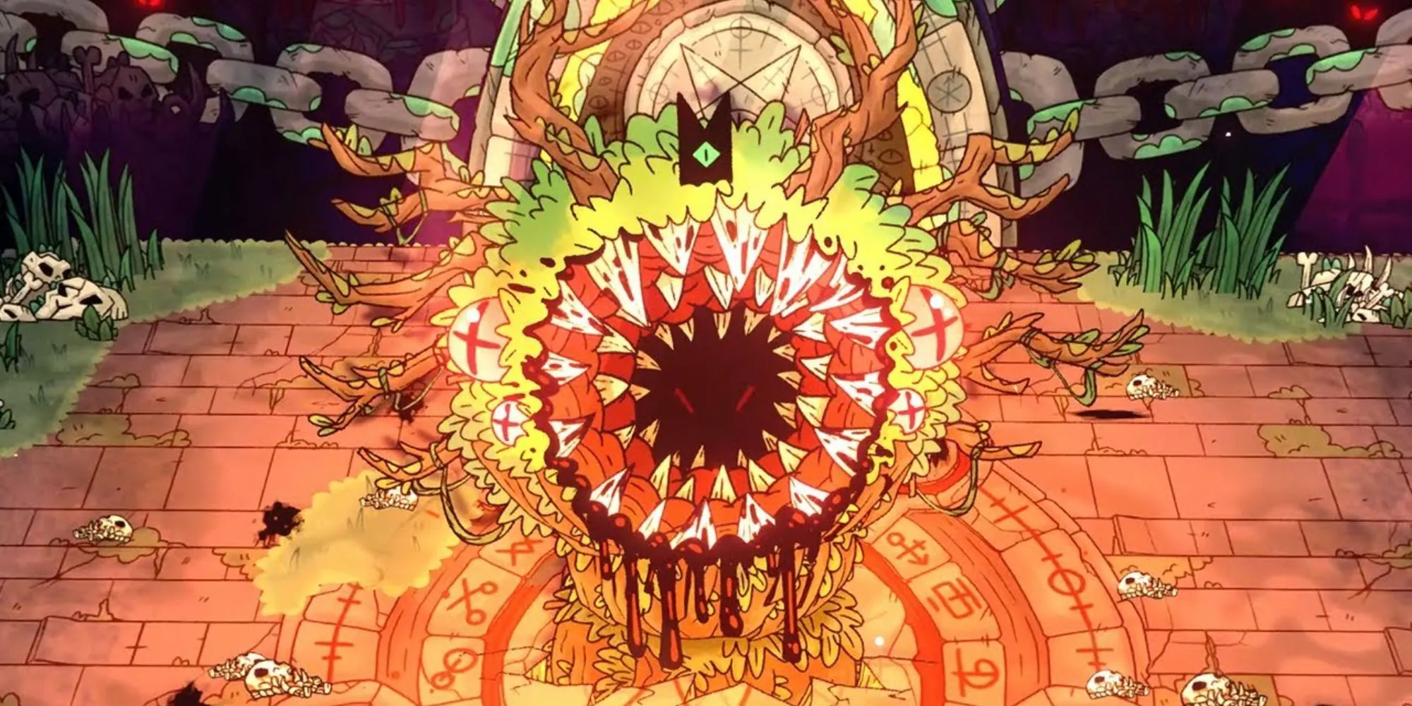 Boss Leshy, Giám mục đầu tiên của Old Faith trong game Cult of the Lamb