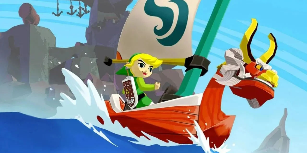 Bức tranh quảng bá The Legend of Zelda The Wind Waker