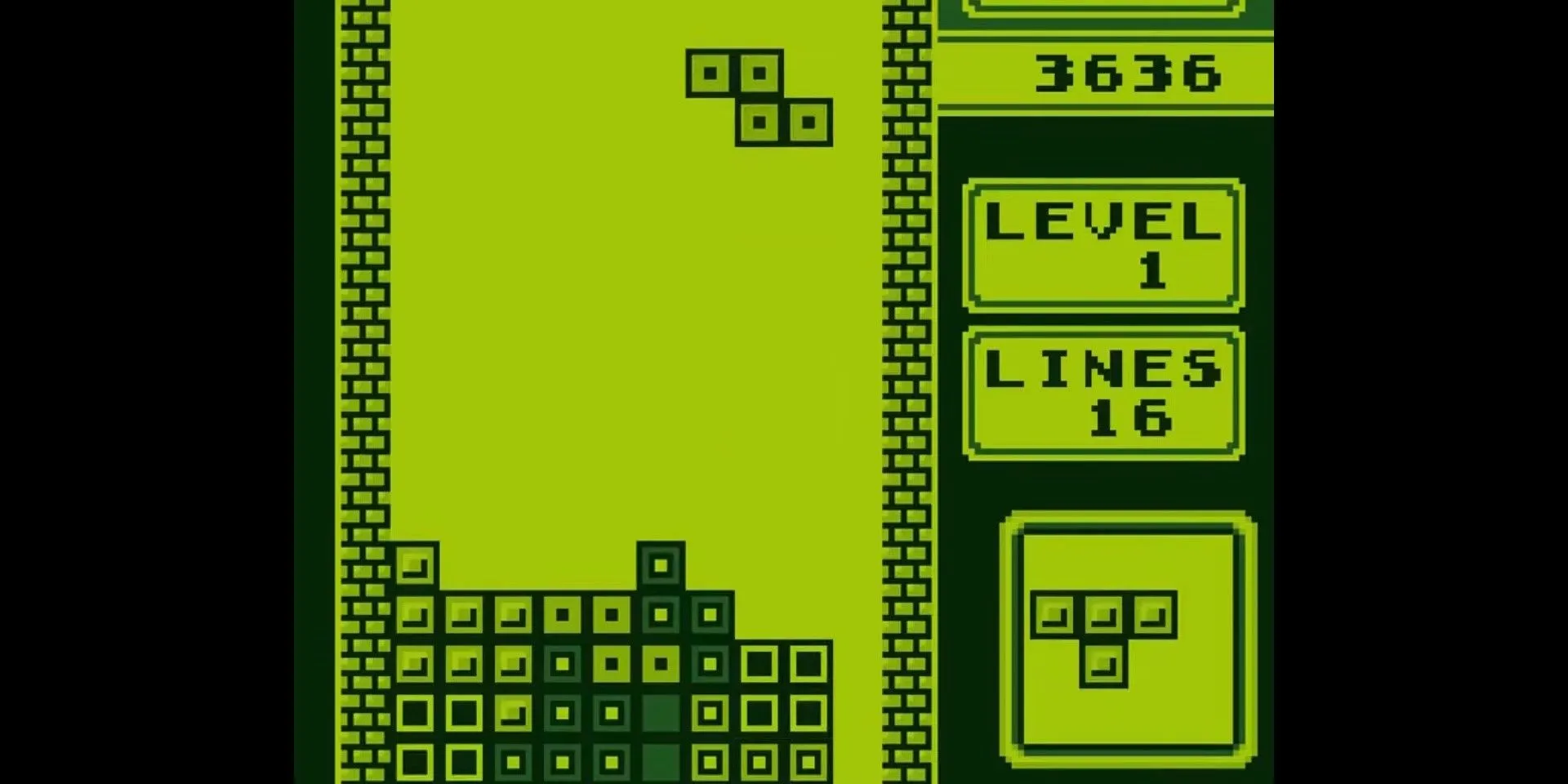 Các khối Tetronimo rơi vào vị trí trong Tetris