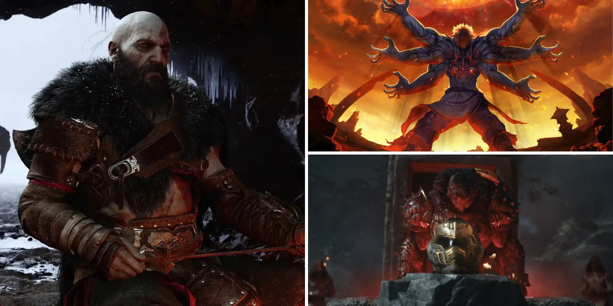 Các nhân vật chính game từ chối chết: Kratos, Prince, Ellie, Drake