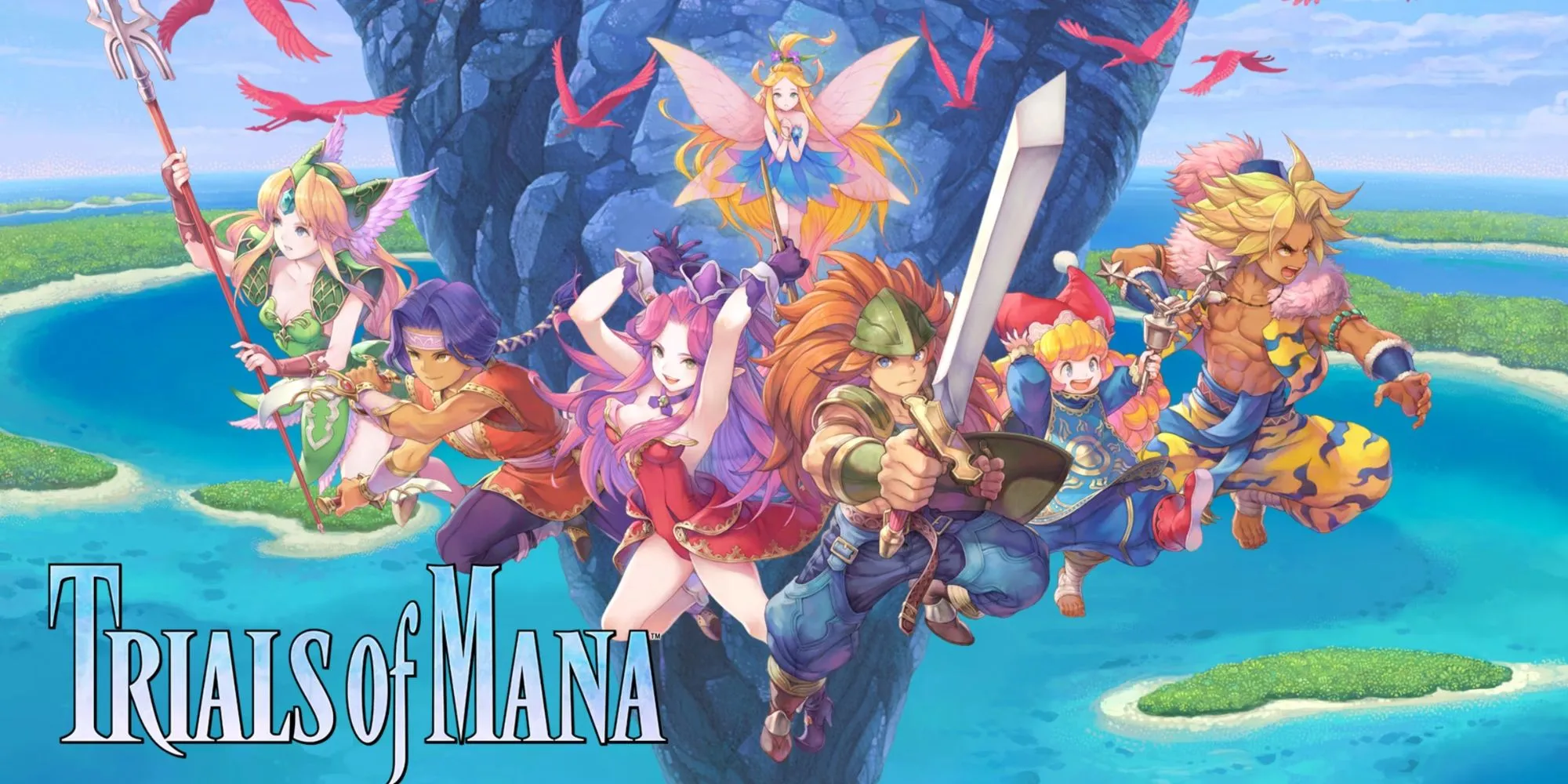 Các nhân vật chính trong Trials of Mana Remake, game JRPG hành động của Square Enix