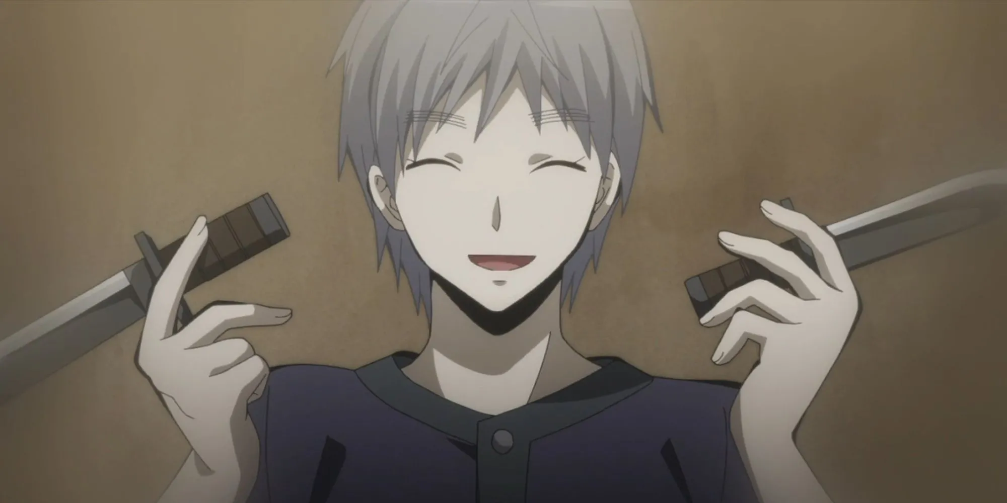 Cận cảnh khuôn mặt của The Reaper (Tử Thần) trong Assassination Classroom