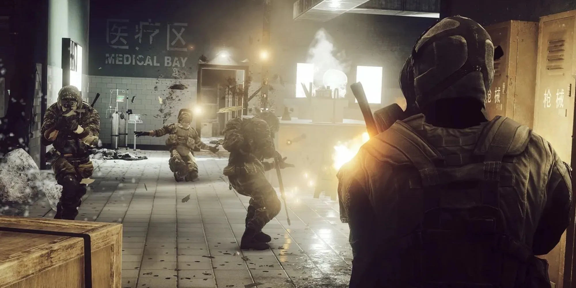 Cảnh chiến đấu đậm chất điện ảnh trong game Battlefield 4
