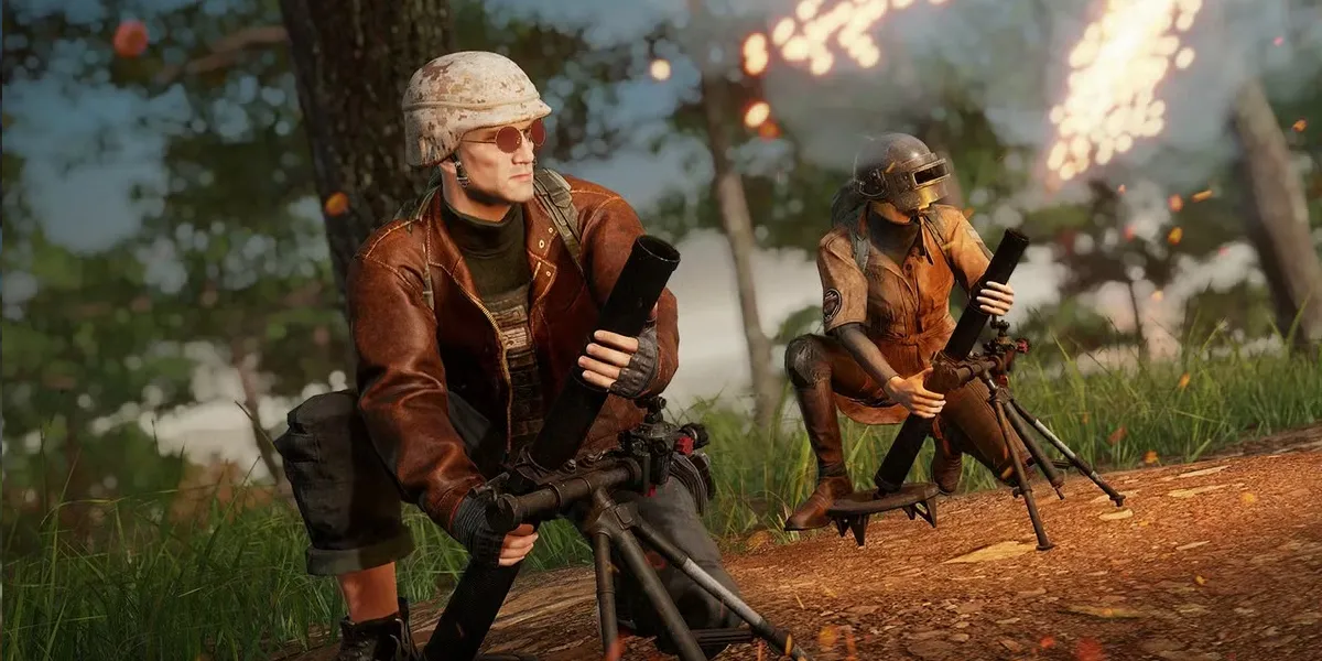 Cảnh gameplay căng thẳng trong PUBG, tựa game Battle Royale đình đám