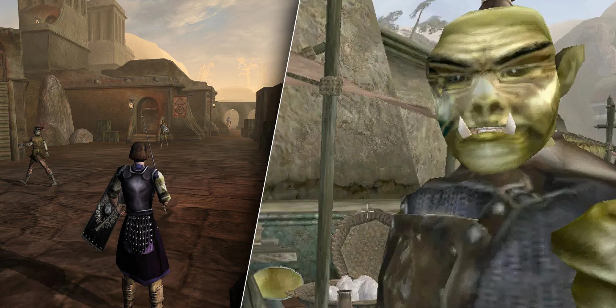 Cảnh quan kỳ lạ của Morrowind, game The Elder Scrolls kinh điển, nơi người chơi RPG bắt đầu hành trình mà không có bất kỳ sự hướng dẫn hay vật phẩm đáng kể nào.