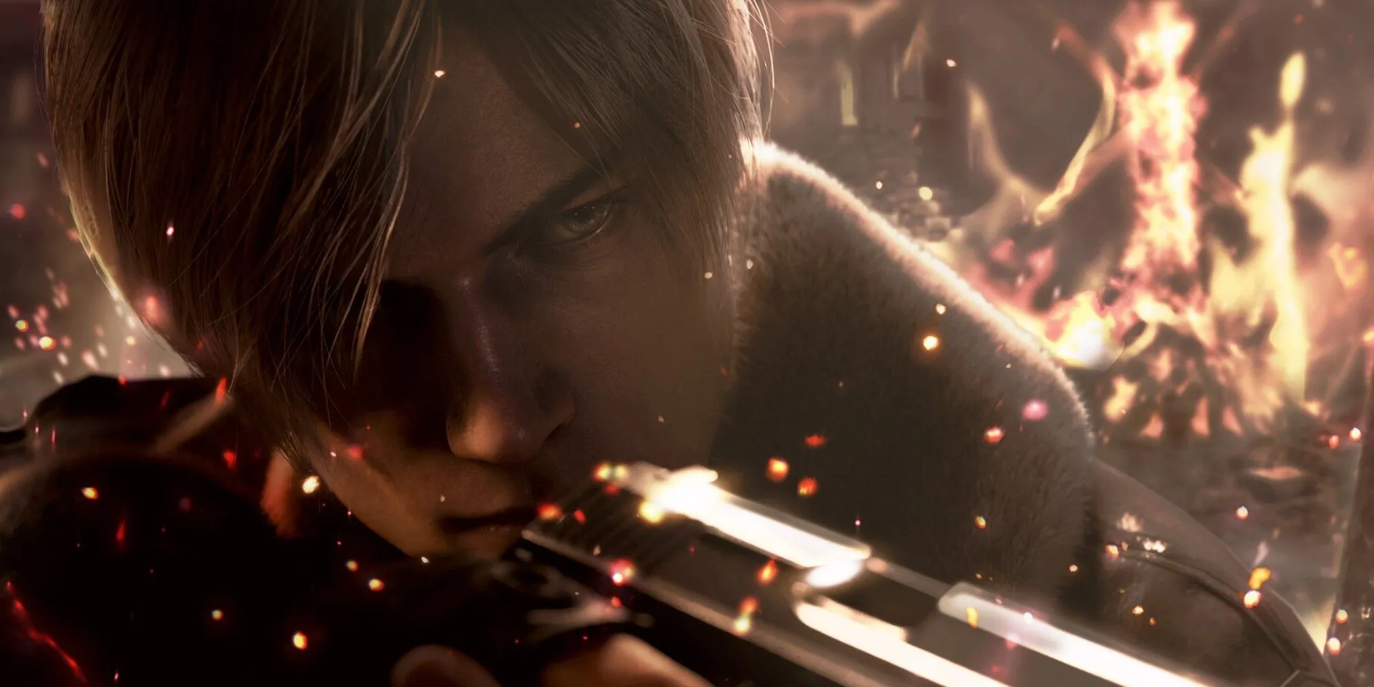 Chân dung nhân vật Leon S. Kennedy trong Resident Evil 4 Remake