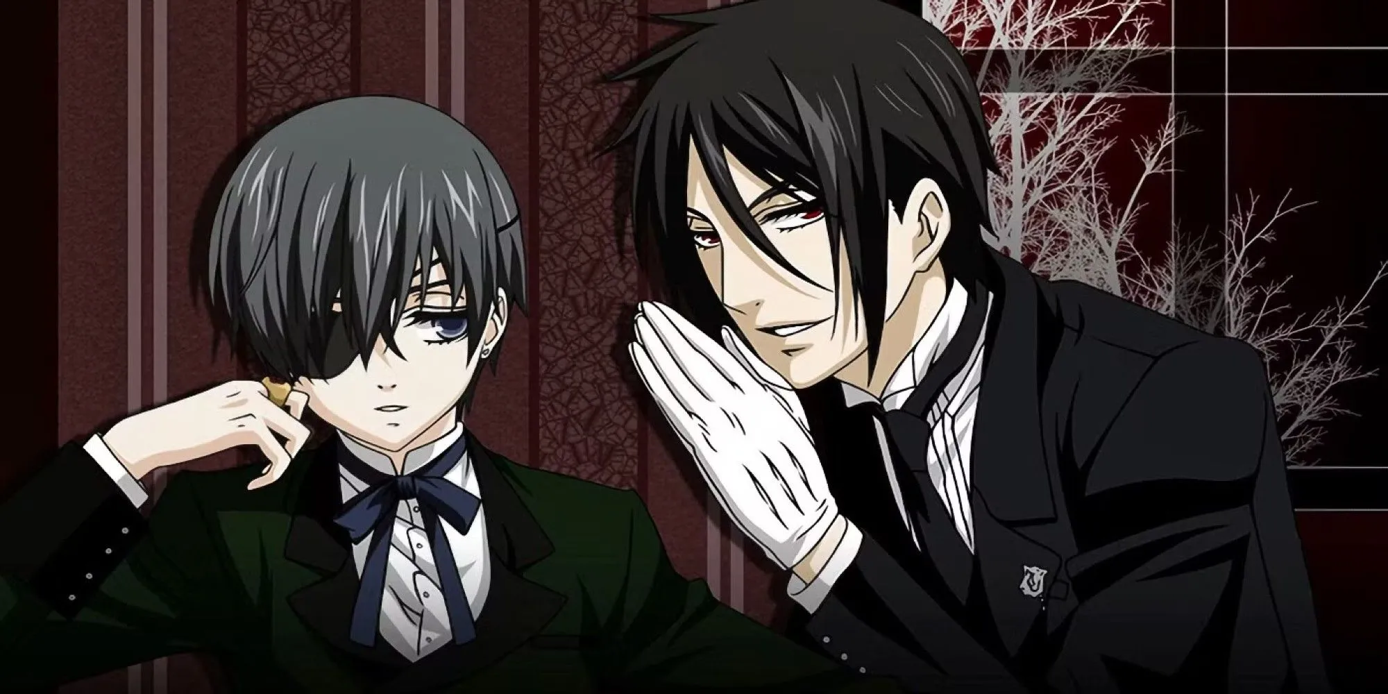 Ciel Phantomhive và quản gia Sebastian Michaelis trong Black Butler