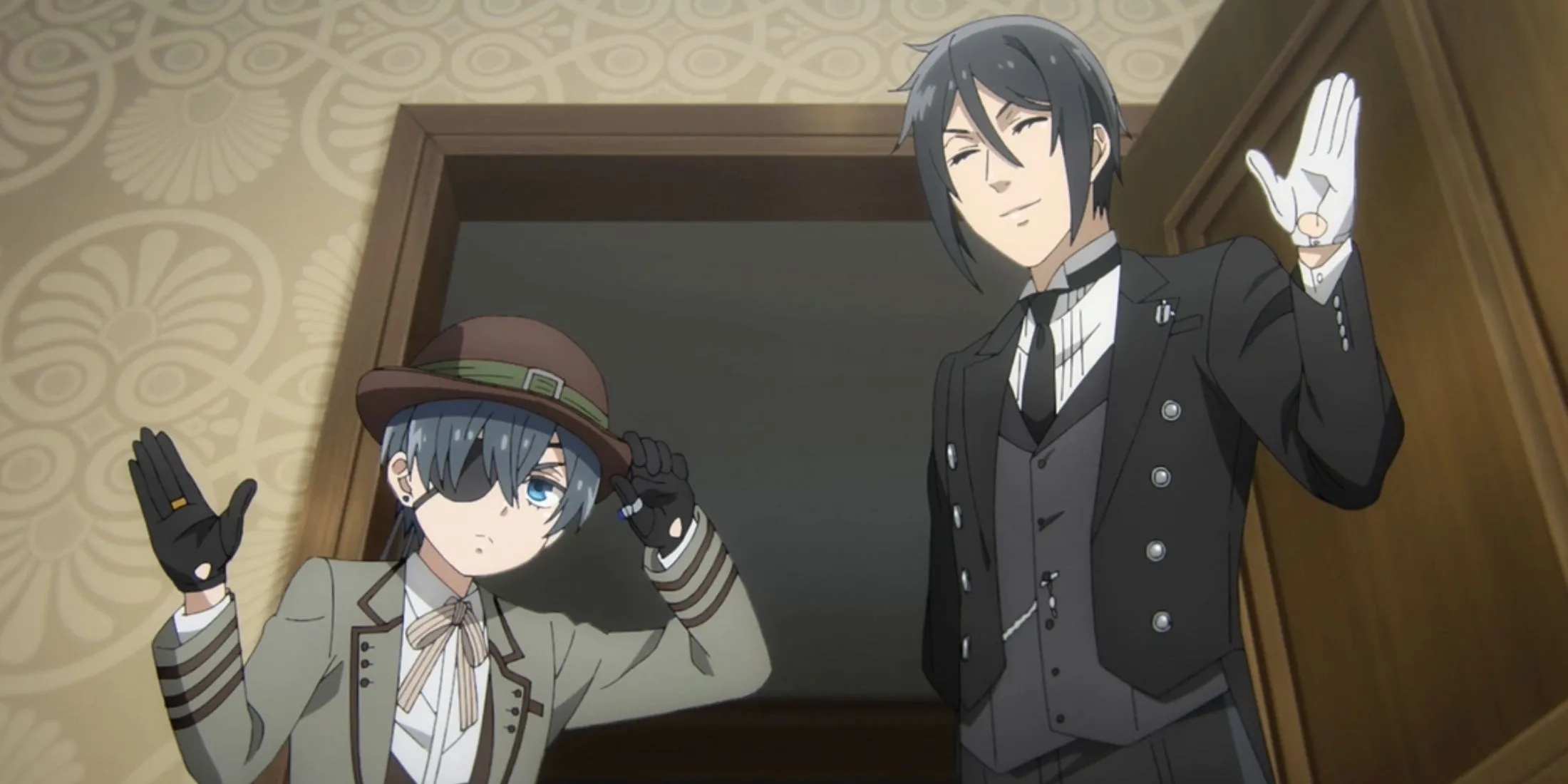 Ciel Phantomhive và Sebastian Michaelis trong Black Butler Emerald Witch Arc