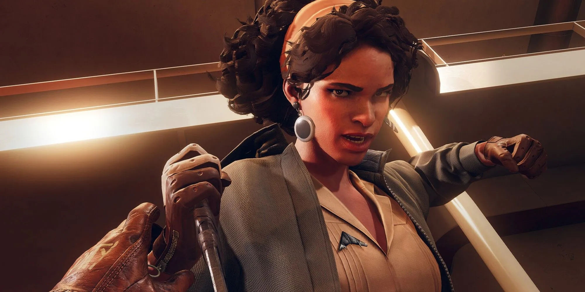 Colt Vahn sử dụng khả năng tàng hình trong Deathloop