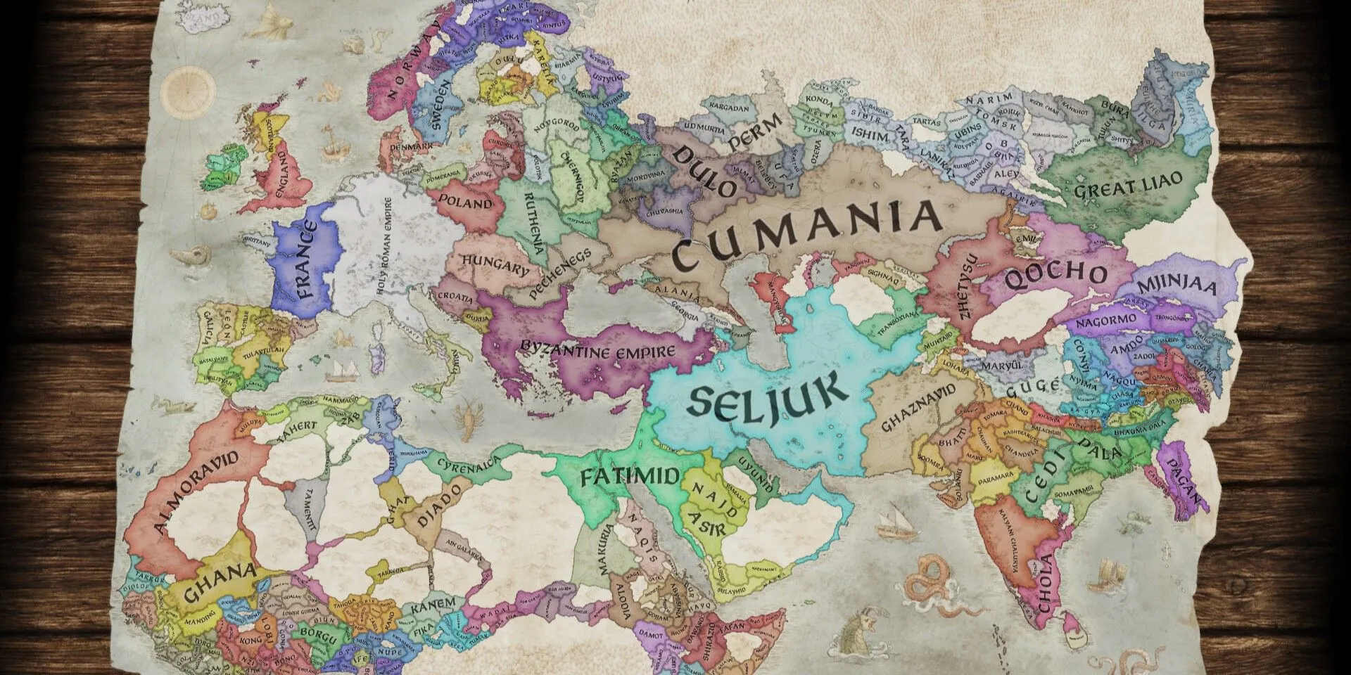 Crusader Kings III Map