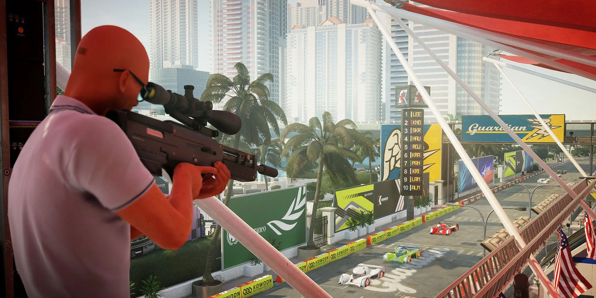 Cuộc đua Grand Prix sôi động tại Miami trong Hitman 2
