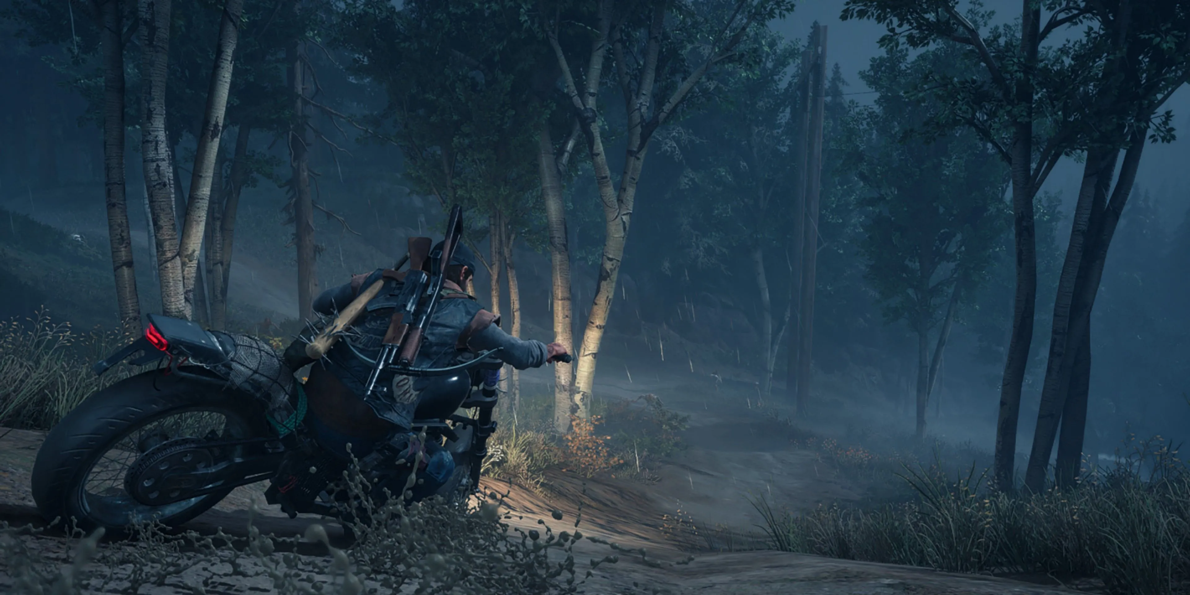 So sánh The Last of Us và Days Gone: Ai là Vua Game Sinh Tồn Zombie của PlayStation? 1 Deacon cưỡi mô tô khám phá thế giới mở Days Gone