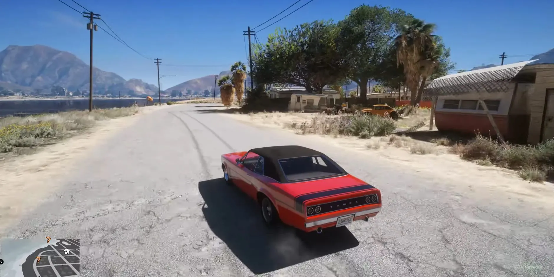 Đồ họa GTA V được nâng cấp ngoạn mục với hiệu ứng ánh sáng chân thực, cây cối và chi tiết môi trường