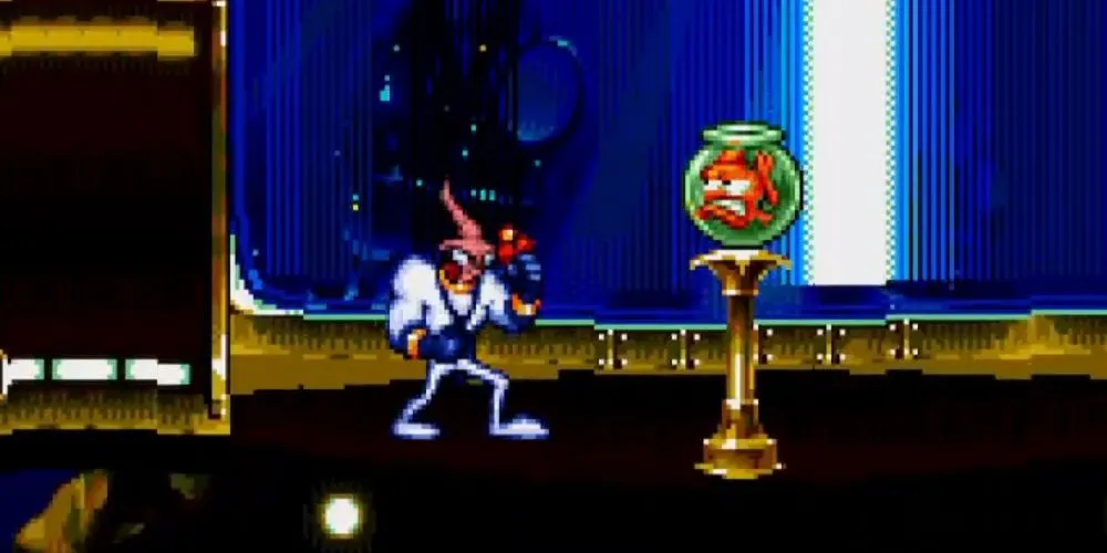 Earthworm Jim Bob the Killer Goldfish