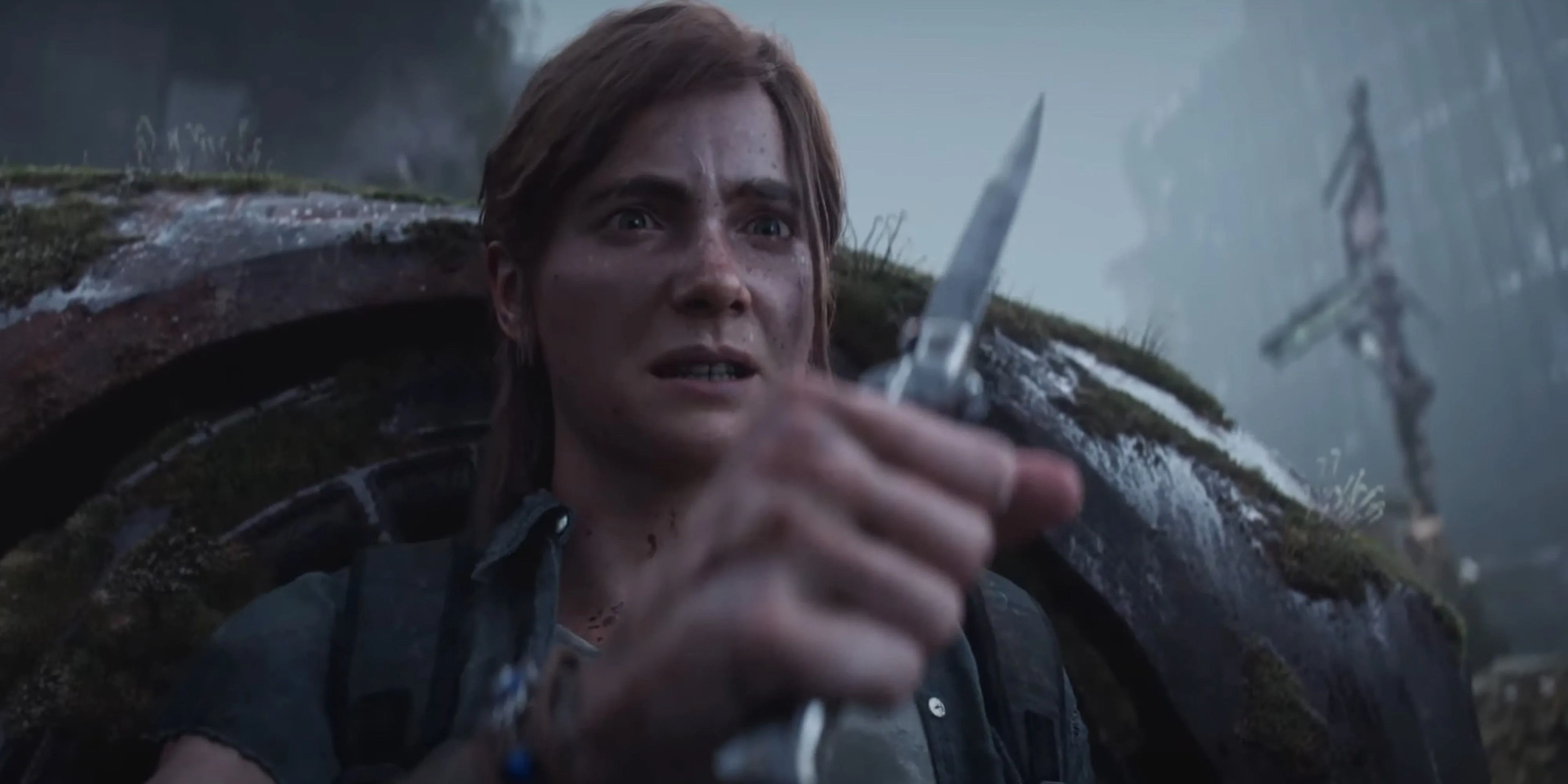 Ellie ẩn mình trong môi trường nguy hiểm của The Last of Us Part 2