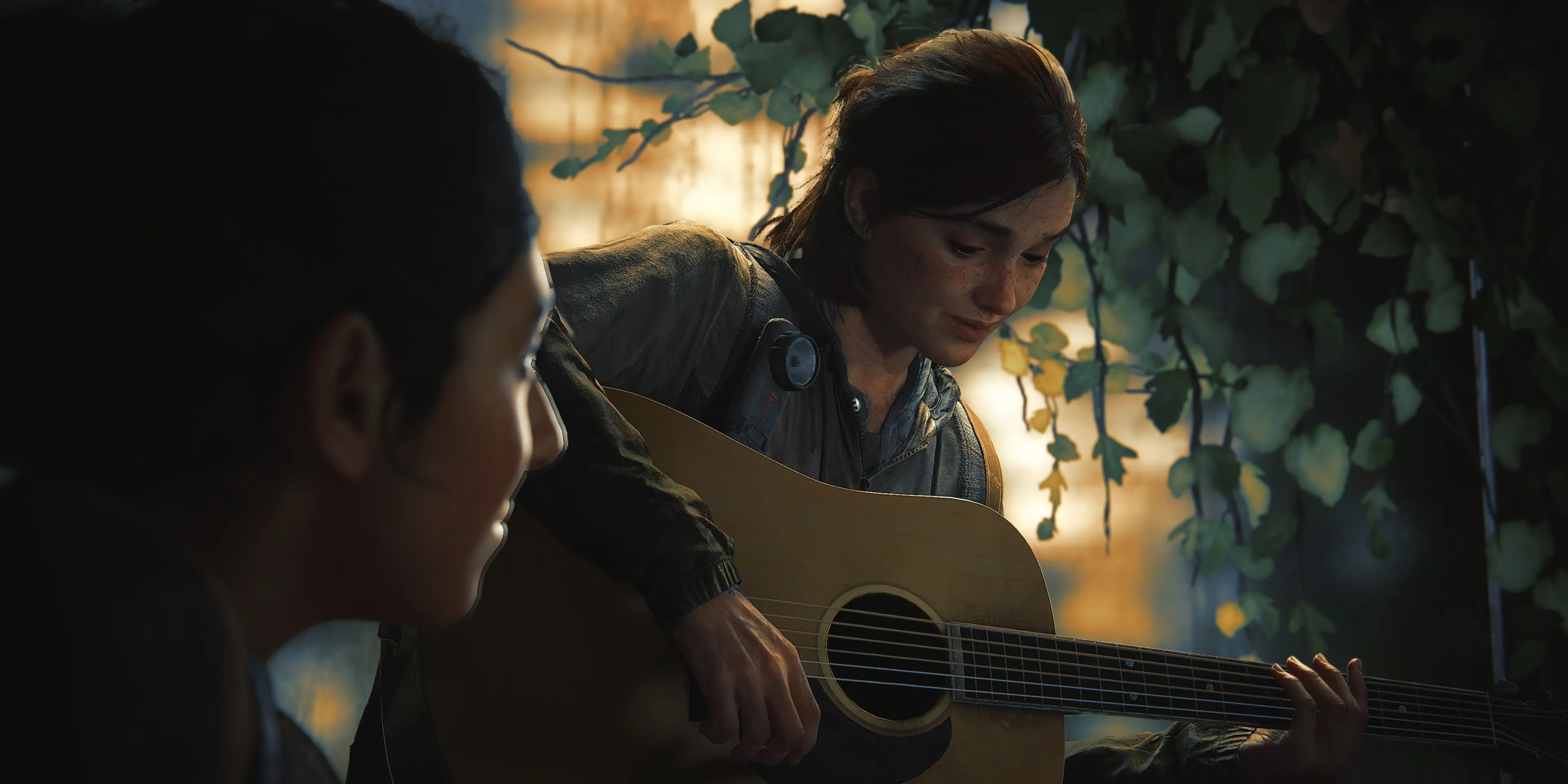 Ellie cùng cây đàn guitar, liên kết âm nhạc và nhân vật trong The Last of Us Part 2