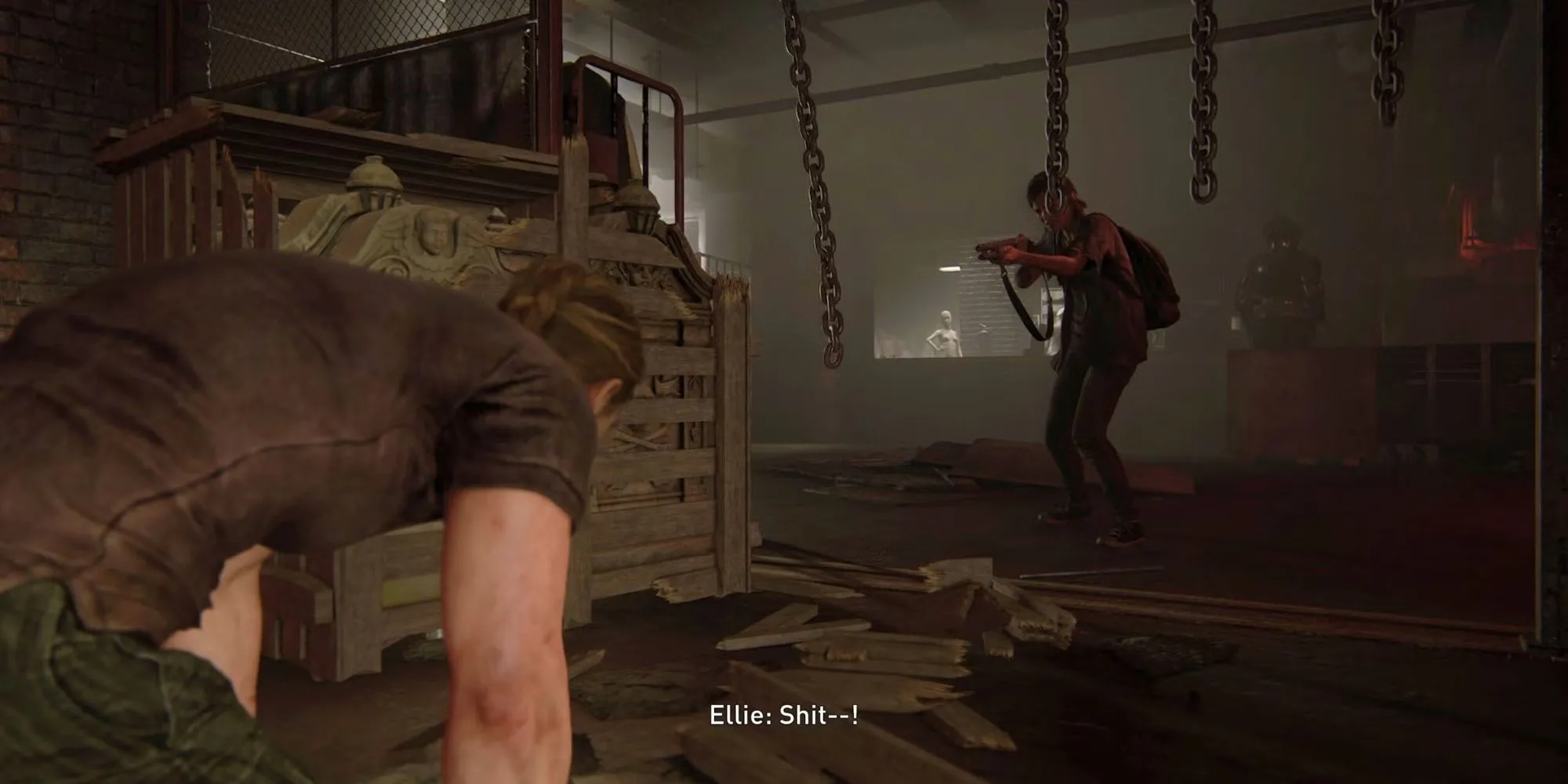 Ellie đối mặt Abby trong trận chiến cuối cùng đầy căng thẳng ở The Last of Us Part 2.