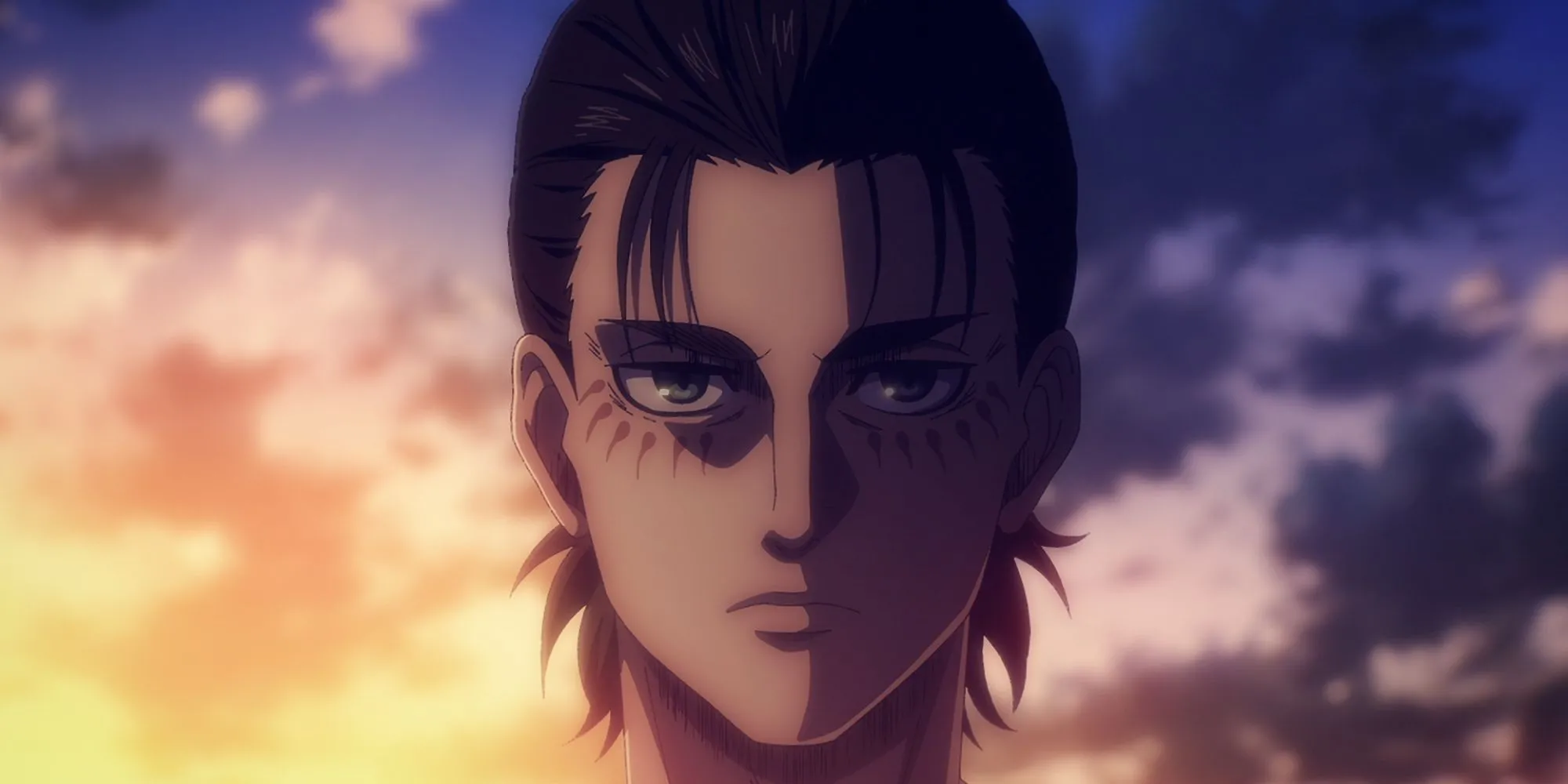 Eren Yeager, nhân vật chính của Attack on Titan, với bối cảnh châu Âu giả tưởng