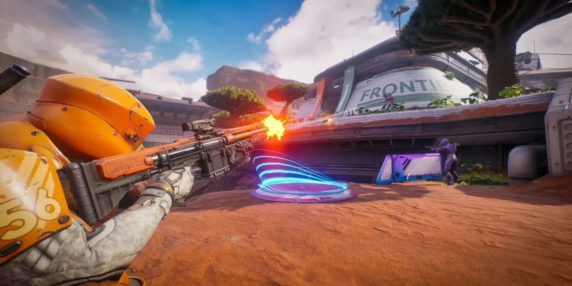 Gameplay chiến đấu đặc trưng của Splitgate 2